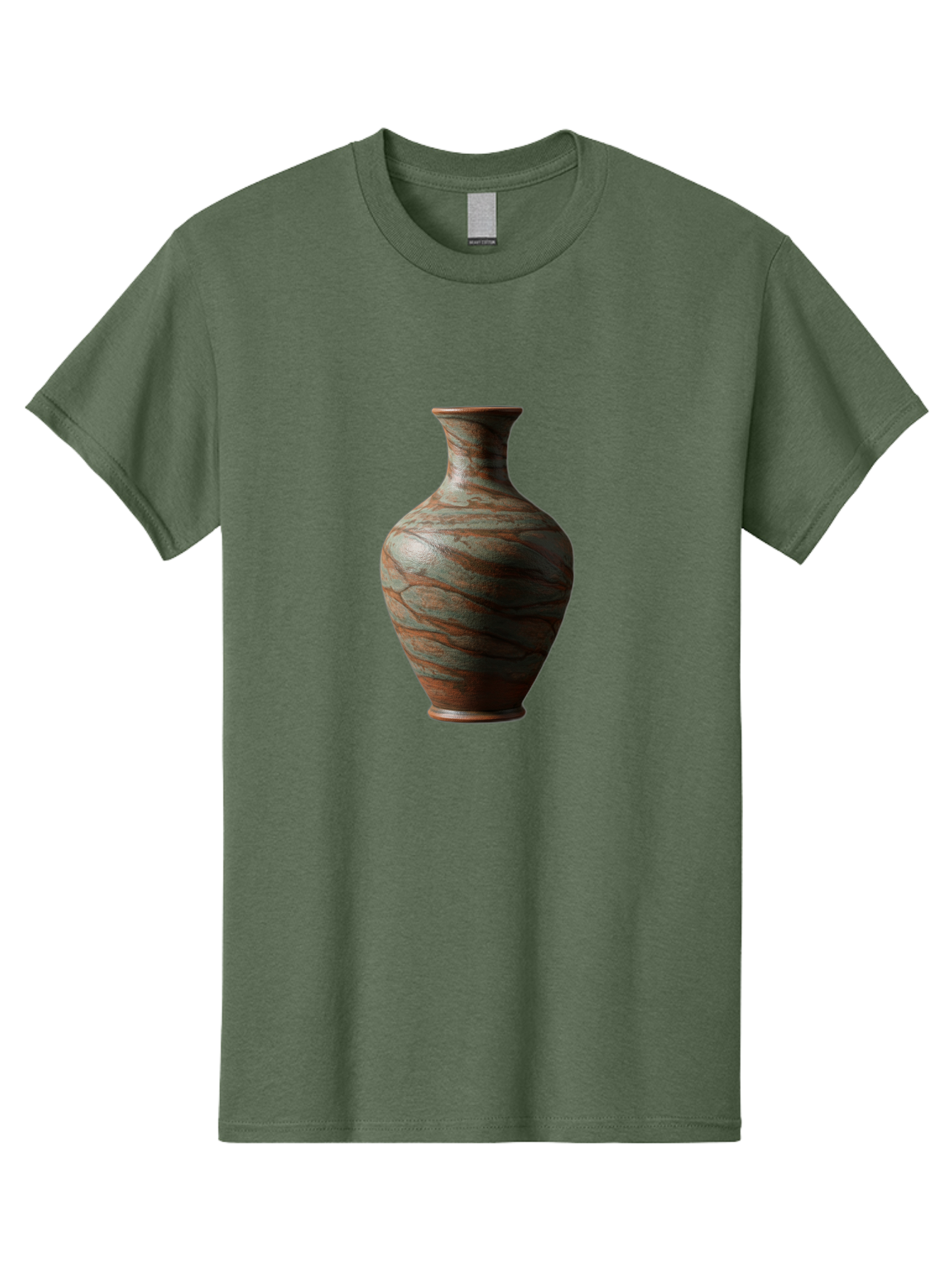 Marbled-Vase Men'S Graphic Tee, 100% Cotton, Comfortable Casual Summer Wear, Machine Washable, Marbled Vase, Decorative Vase, Elegant Design, Sophisticated Interior, Home Decor, Luxury Vase, Modern Art, Unique Pattern, Ornate Vase, Baa968 21