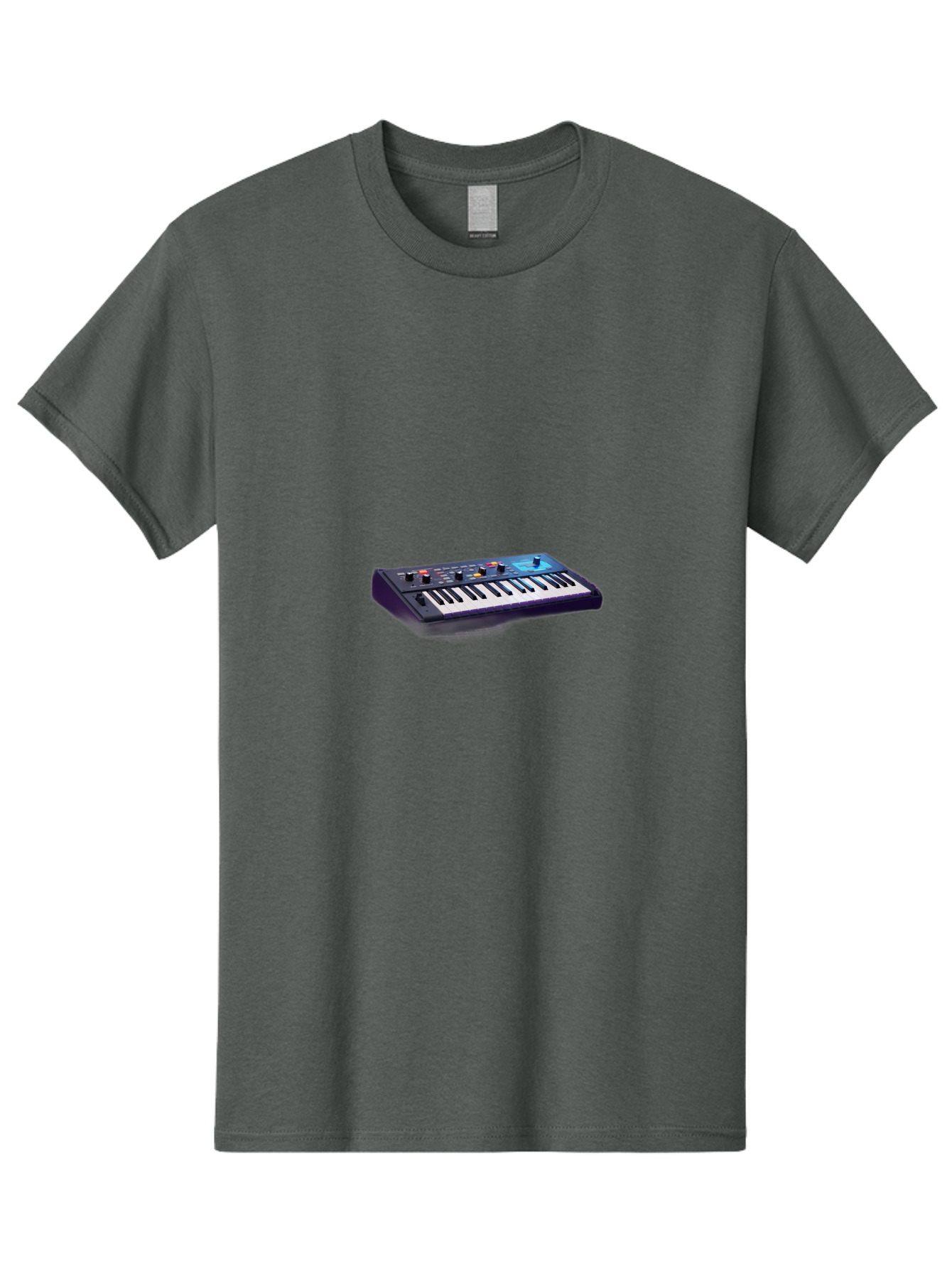 Midi-Keyboard-Controller Men'S Graphic Tee, 100% Cotton, Comfortable Casual Summer Wear, Machine Washable, Midi Keyboard, Music Production, Electronic Music, Synthesizer, Sound Design, Music Equipment, Audio Interface, Studio Gear Bab006 7