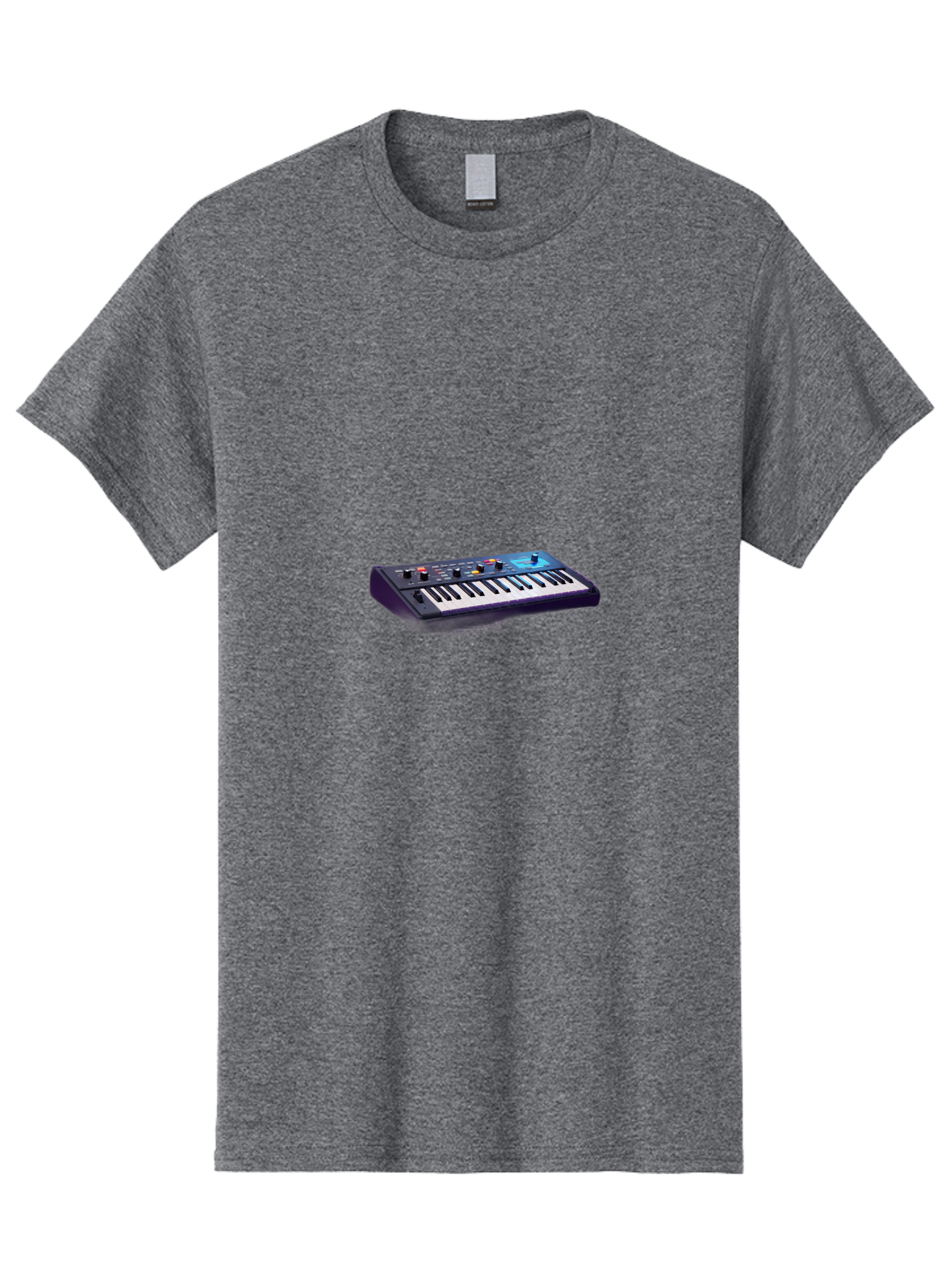 Midi-Keyboard-Controller Men'S Graphic Tee, 100% Cotton, Comfortable Casual Summer Wear, Machine Washable, Midi Keyboard, Music Production, Electronic Music, Synthesizer, Sound Design, Music Equipment, Audio Interface, Studio Gear Bab006 13