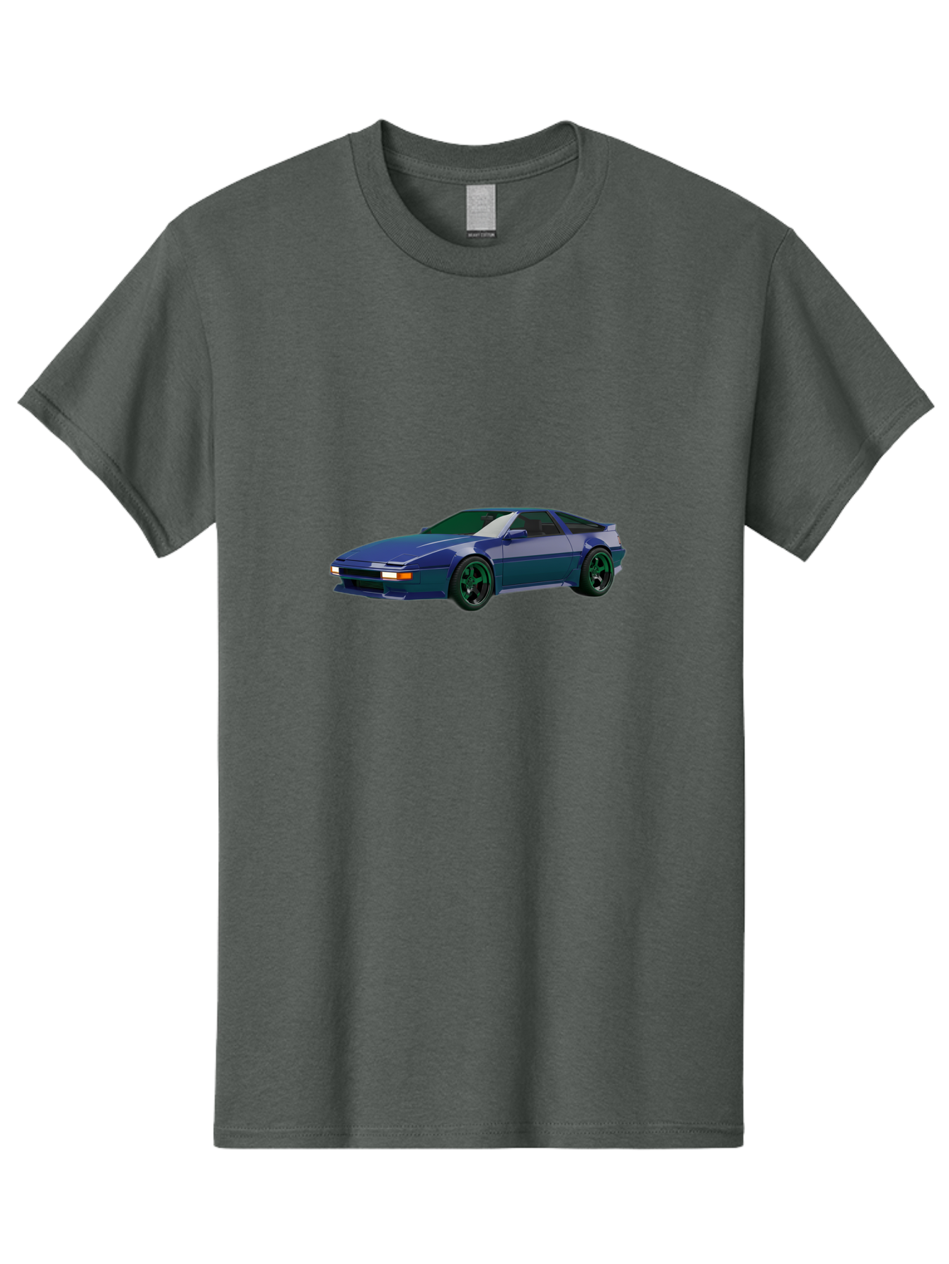 Nissan-240Sx-Coupe Men'S Graphic Tee, 100% Cotton, Comfortable Casual Summer Wear, Machine Washable, Blue Sports Car, Nissan 240Sx, Sleek Design, Sports Coupe, High-Performance Vehicle, Automotive Art, Digital Illustration, Futuristic Styling, Bab034 21