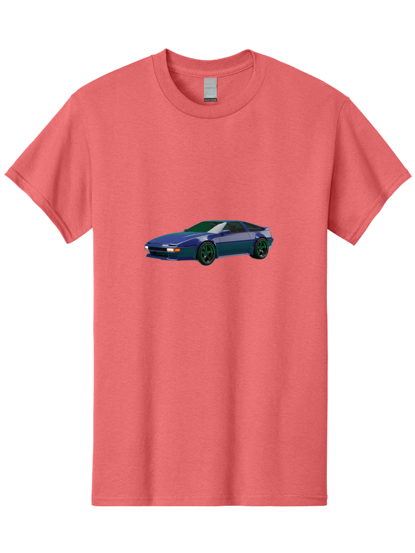 Nissan-240Sx-Coupe Men'S Graphic Tee, 100% Cotton, Comfortable Casual Summer Wear, Machine Washable, Blue Sports Car, Nissan 240Sx, Sleek Design, Sports Coupe, High-Performance Vehicle, Automotive Art, Digital Illustration, Futuristic Styling, Bab034 27
