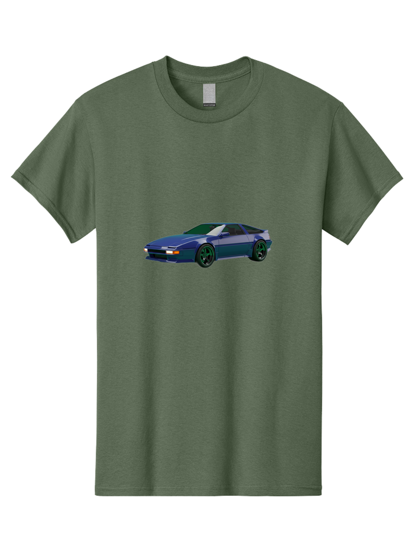 Nissan-240Sx-Coupe Men'S Graphic Tee, 100% Cotton, Comfortable Casual Summer Wear, Machine Washable, Blue Sports Car, Nissan 240Sx, Sleek Design, Sports Coupe, High-Performance Vehicle, Automotive Art, Digital Illustration, Futuristic Styling, Bab034 15