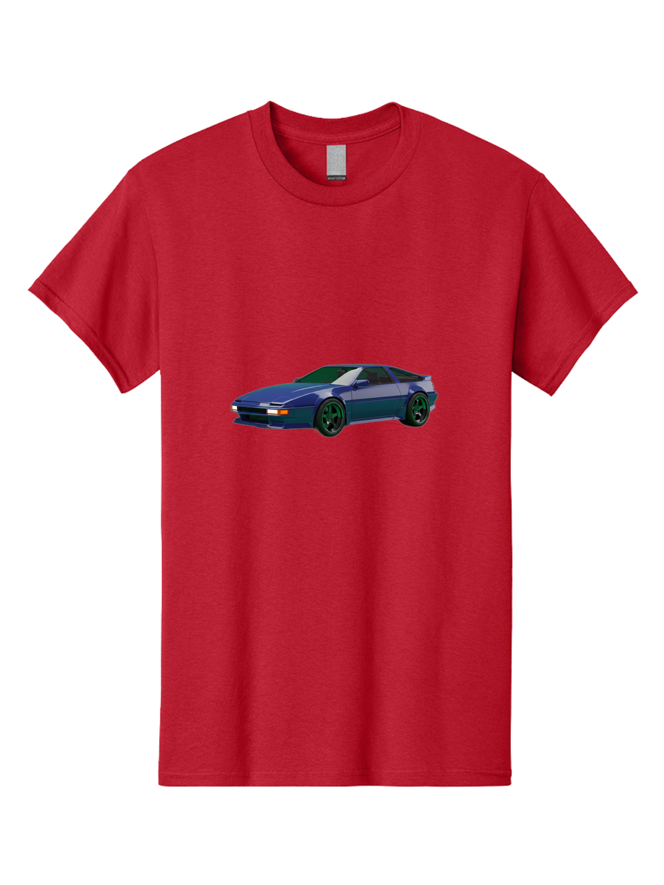 Nissan-240Sx-Coupe Men'S Graphic Tee, 100% Cotton, Comfortable Casual Summer Wear, Machine Washable, Blue Sports Car, Nissan 240Sx, Sleek Design, Sports Coupe, High-Performance Vehicle, Automotive Art, Digital Illustration, Futuristic Styling, Bab034 13