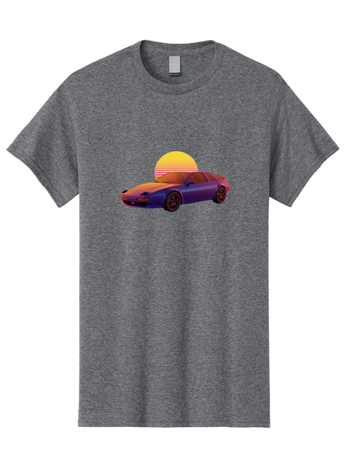Nissan-300Zx-2 Men'S Graphic Tee, 100% Cotton, Comfortable Casual Summer Wear, Machine Washable, Nissan 300Zx Sports Car, Retro Futuristic Design, Vaporwave Aesthetic, Neon Colors, Synthwave Art, 80S Nostalgia, Retro Gaming, Bab039 13