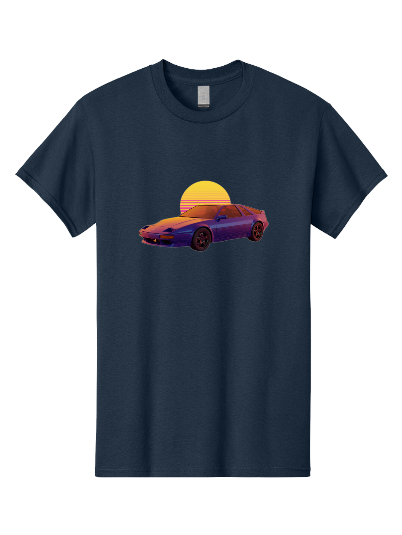 Nissan-300Zx-2 Men'S Graphic Tee, 100% Cotton, Comfortable Casual Summer Wear, Machine Washable, Nissan 300Zx Sports Car, Retro Futuristic Design, Vaporwave Aesthetic, Neon Colors, Synthwave Art, 80S Nostalgia, Retro Gaming, Bab039 27