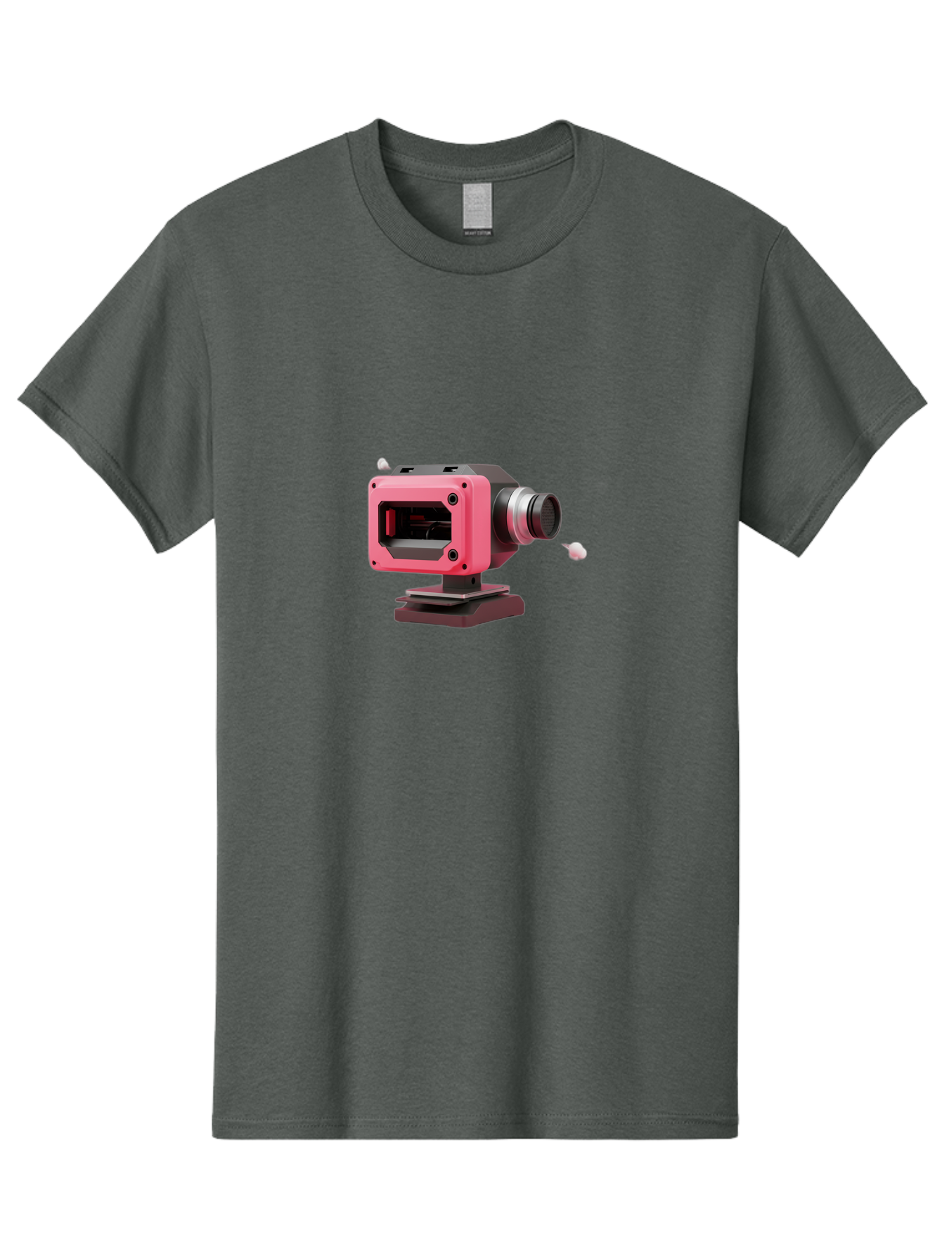 Pink-3D-Camera Men'S Graphic Tee, 100% Cotton, Comfortable Casual Summer Wear, Machine Washable, Pink Camera, Photography Equipment, Camera Lens, Modern Technology, Futuristic Design, Digital Photography, Studio Equipment, 3D Camera Bab141 19