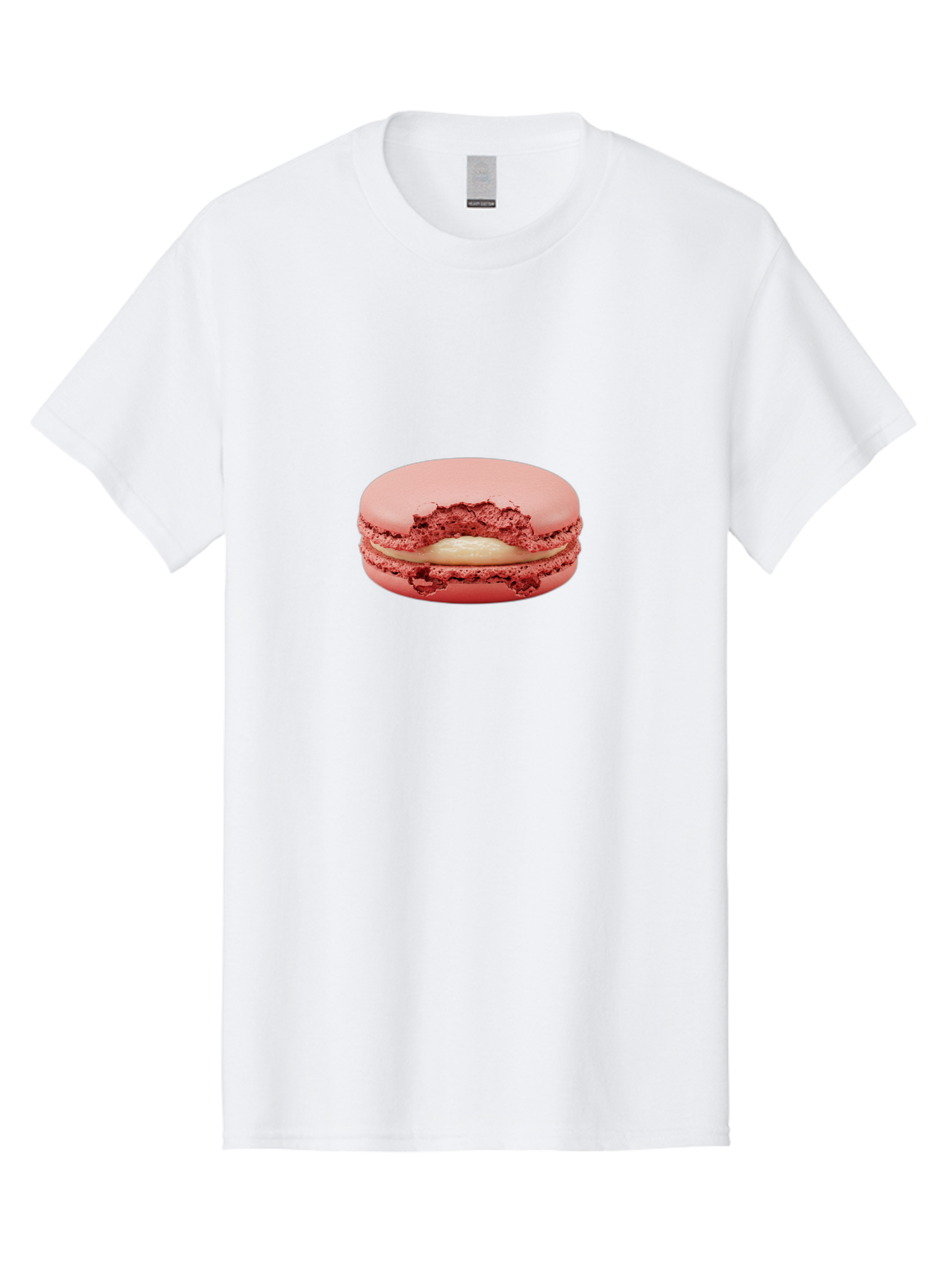 Pink-Macaron-4 Men'S Graphic Tee, 100% Cotton, Comfortable Casual Summer Wear, Machine Washable, Pink Macaron, French Dessert, Buttercream Filling, Sweet Treat, Delicate Meringue, Macarons, Dessert Lover, Chewy Texture, Sweet Indulgence Bab176 7