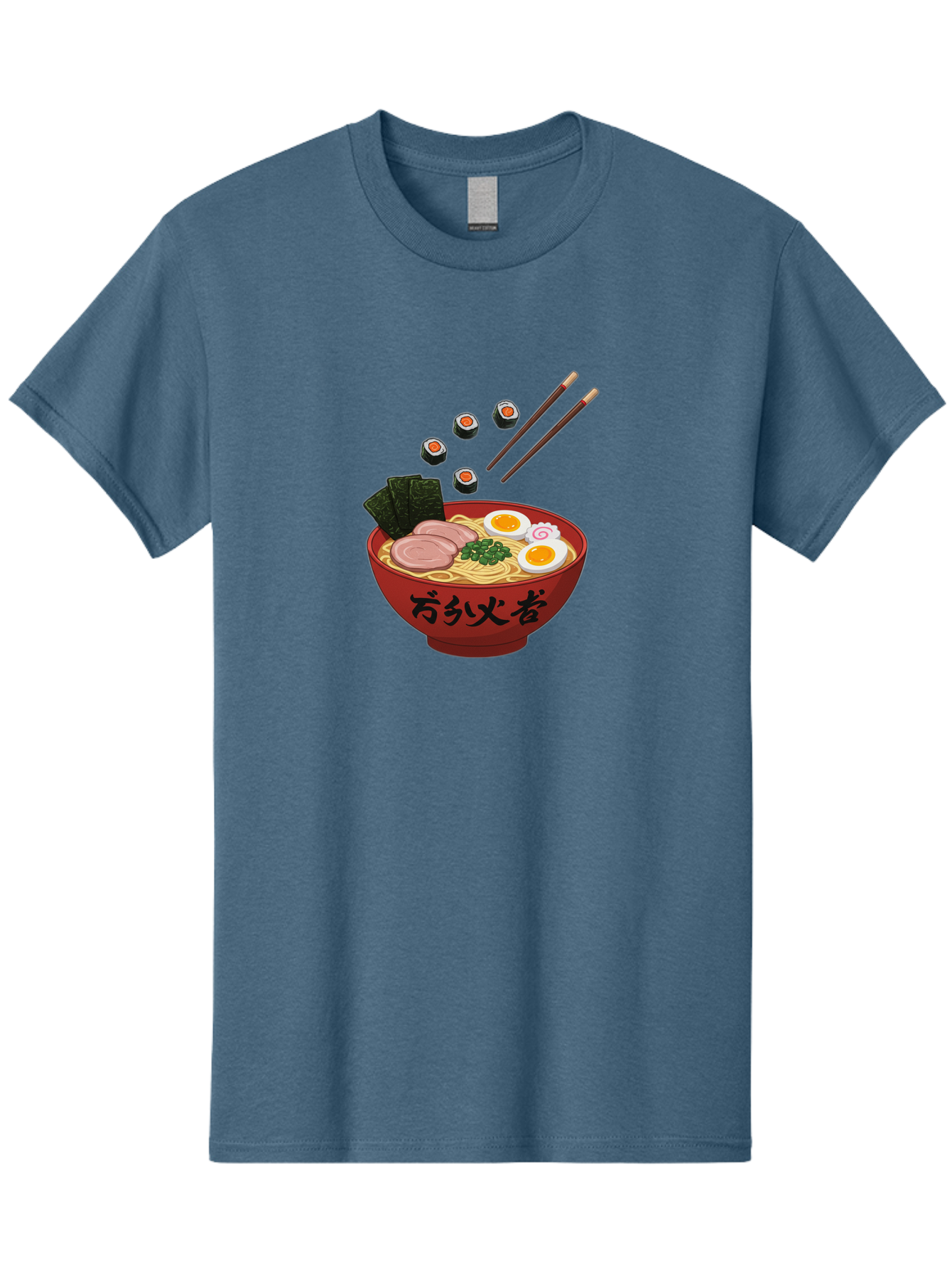 Ramen-11 Men'S Graphic Tee, 100% Cotton, Comfortable Casual Summer Wear, Machine Washable, Ramen Noodles, Japanese Cuisine, Savory Soup, Boiled Egg, Sliced Meat, Seaweed, Sushi Rolls, Chopsticks, Naruto, Asian Food, Noodle Bowl Bab277 29
