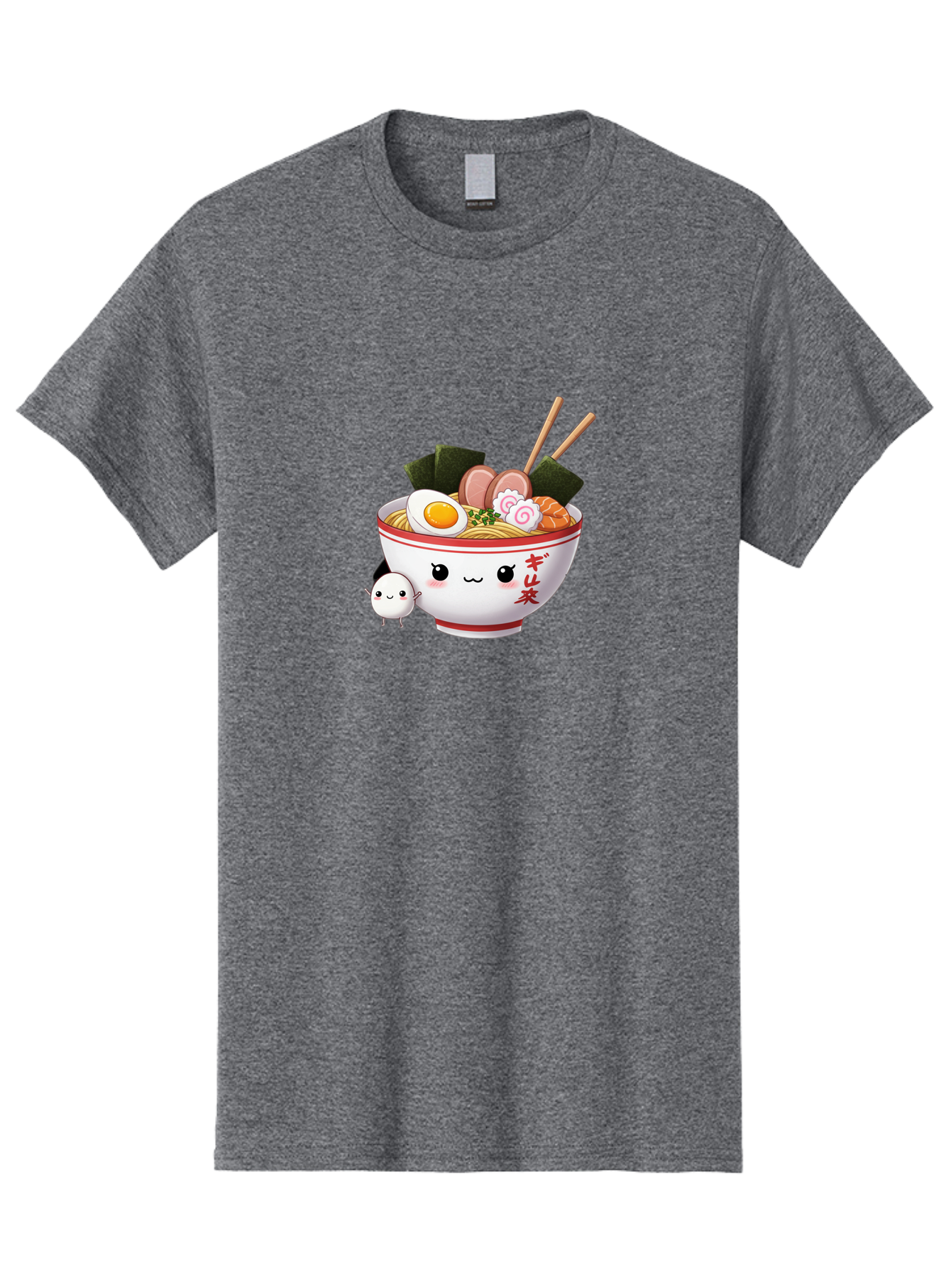 Ramen-Bowl-8 Men'S Graphic Tee, 100% Cotton, Comfortable Casual Summer Wear, Machine Washable, Kawaii Ramen, Steaming Hot Noodles, Boiled Egg, Sliced Pork, Seaweed, Japanese Cuisine, Cartoon Food, Ramen Character, Adorable Illustration, Bab298 27