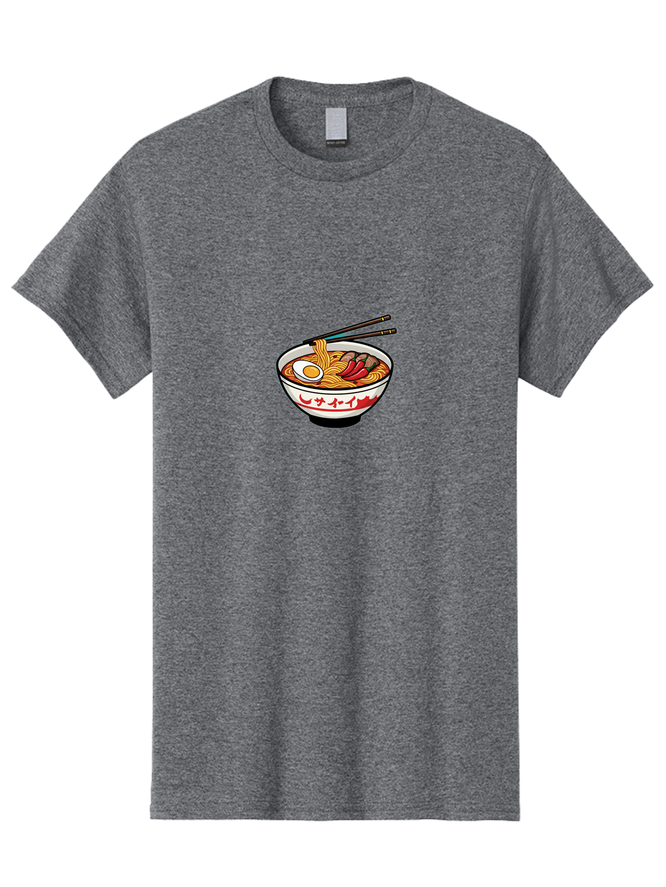 Ramen-Bowl-9 Men'S Graphic Tee, 100% Cotton, Comfortable Casual Summer Wear, Machine Washable, Bowl Of Ramen, Japanese Noodle Soup, Spicy Food, Hot Meal, Savory Dish, Noodle Bowl, Steaming Hot, Egg, Meat, Chili Peppers, Asian Cuisine, Bab299 23