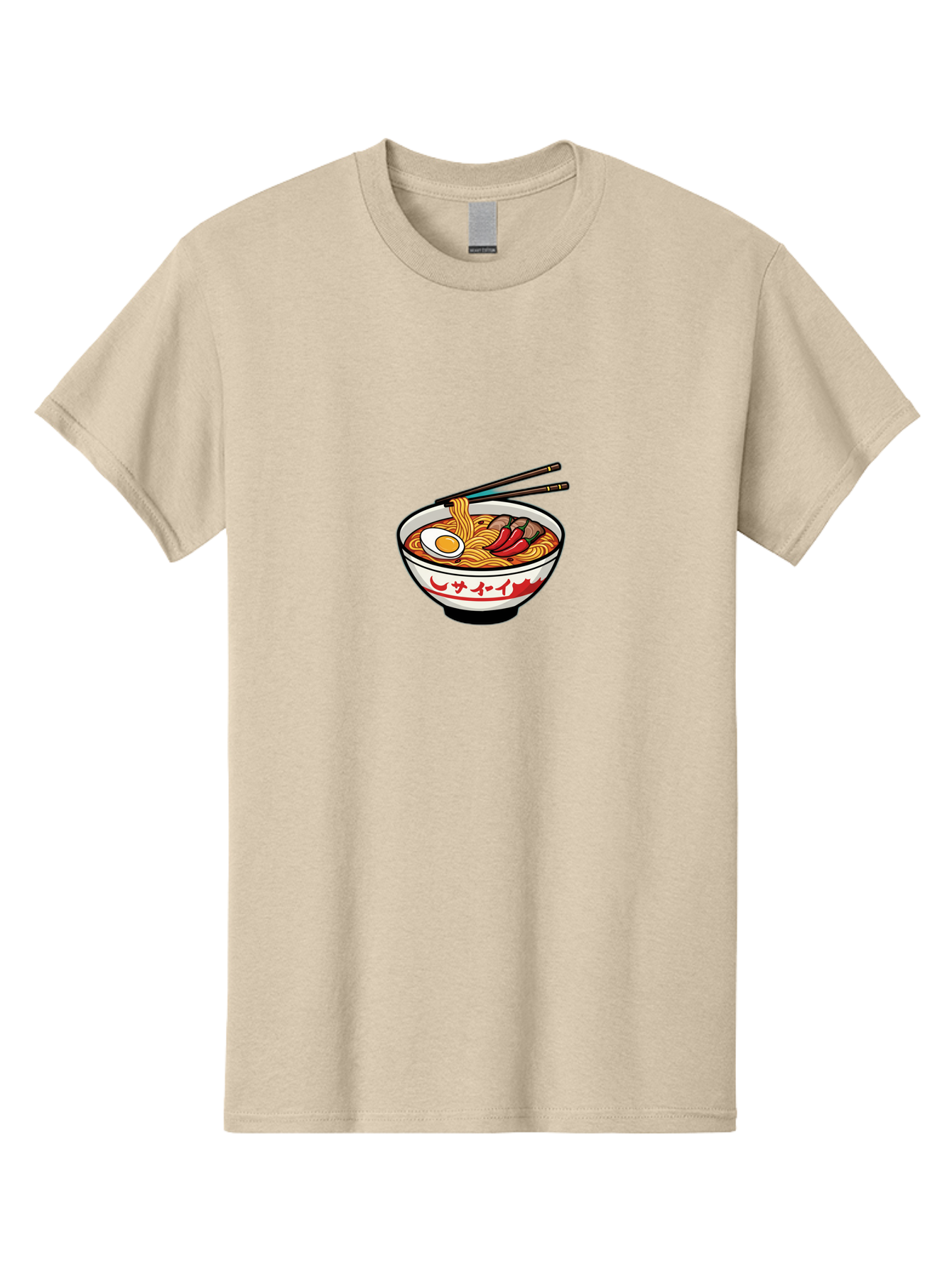 Ramen-Bowl-9 Men'S Graphic Tee, 100% Cotton, Comfortable Casual Summer Wear, Machine Washable, Bowl Of Ramen, Japanese Noodle Soup, Spicy Food, Hot Meal, Savory Dish, Noodle Bowl, Steaming Hot, Egg, Meat, Chili Peppers, Asian Cuisine, Bab299 13