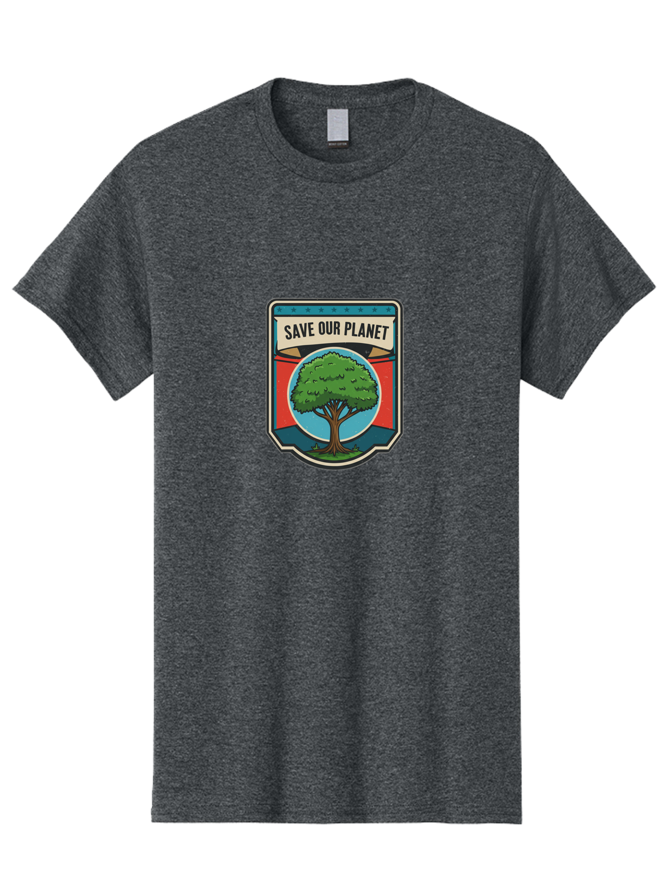 Save-Our-Planet-1 Men'S Graphic Tee, 100% Cotton, Comfortable Casual Summer Wear, Machine Washable, Eco-Friendly Logo, Tree Conservation, Environmental Protection, Green Initiative, Save The Planet, Eco Activism, Earth Day Symbol Bab377 19
