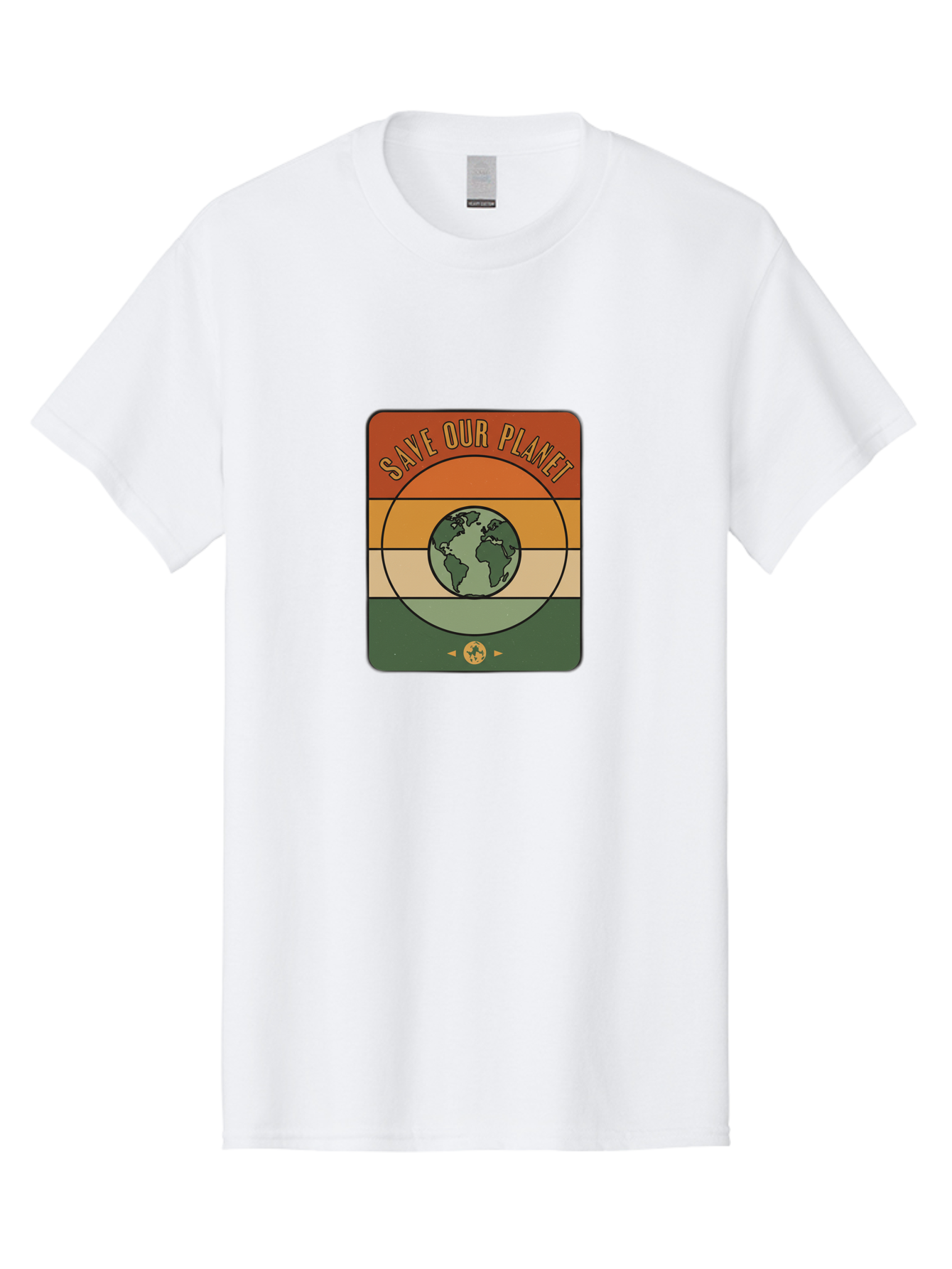 Save-Our-Planet Men'S Graphic Tee, 100% Cotton, Comfortable Casual Summer Wear, Machine Washable, Earth Conservation, Environmental Protection, Save Our Planet, Eco Friendly, Global Sustainability, Green Initiative, Retro Style, Bab385 29