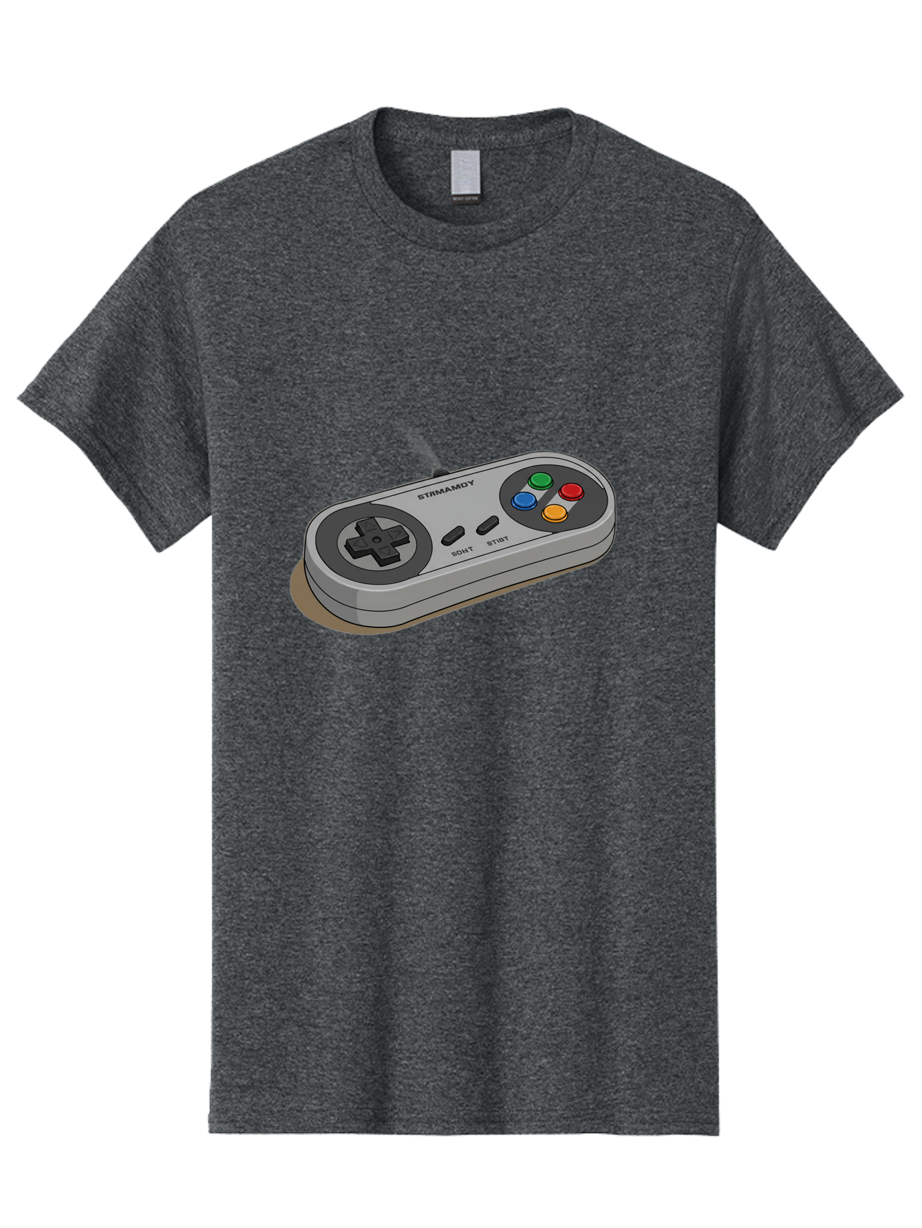 Sega-Stormd6Y-Gamepad Men'S Graphic Tee, 100% Cotton, Comfortable Casual Summer Wear, Machine Washable, Classic Gamepad, Sega Game Controller, Retro Gaming, Gamepad Design, 90S Gaming Nostalgia, Vintage Gaming, Gaming Peripherals, Bab389 21