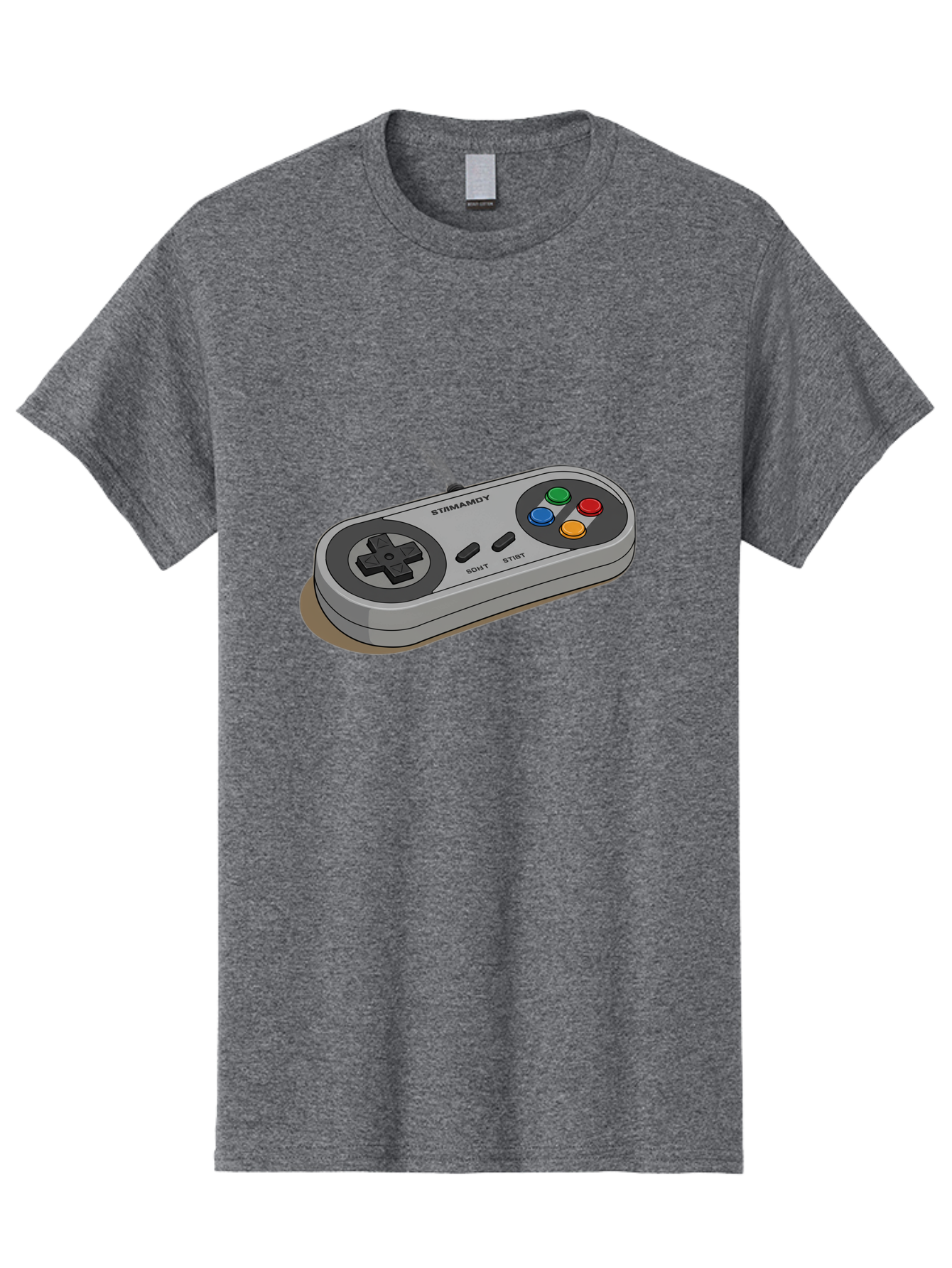 Sega-Stormd6Y-Gamepad Men'S Graphic Tee, 100% Cotton, Comfortable Casual Summer Wear, Machine Washable, Classic Gamepad, Sega Game Controller, Retro Gaming, Gamepad Design, 90S Gaming Nostalgia, Vintage Gaming, Gaming Peripherals, Bab389 19