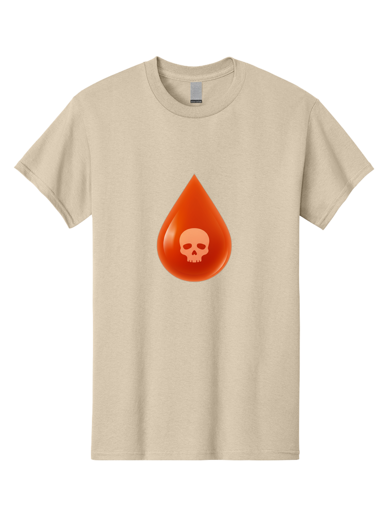 Skull-Drop Men'S Graphic Tee, 100% Cotton, Comfortable Casual Summer Wear, Machine Washable, Skull Symbol, Poison Warning, Danger Sign, Toxic Liquid, Hazardous Substance, Danger Alert, Warning Sign Bab398 29