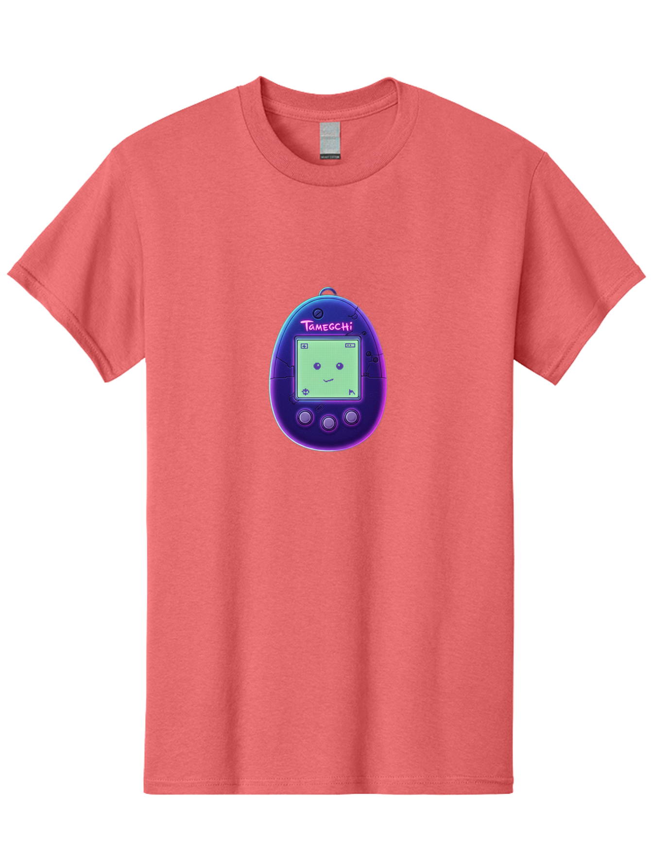 Tamagotchi-4 Men'S Graphic Tee, 100% Cotton, Comfortable Casual Summer Wear, Machine Washable, Retro Digital Pet, Handheld Game, Nostalgic Tech, Purple Egg-Shaped Device, Cute Character, Gaming Nostalgia, 90S Kids, Retro Gaming Culture Bab498 19
