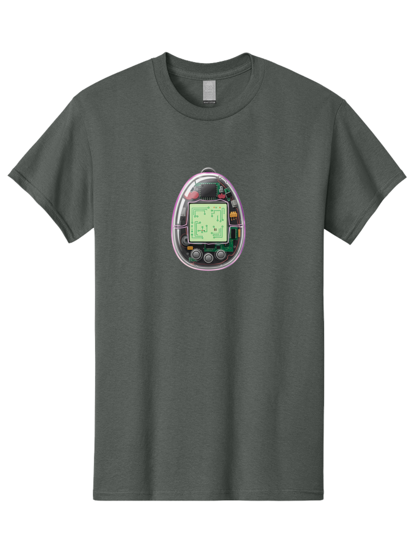 Tamagotchi-9 Men'S Graphic Tee, 100% Cotton, Comfortable Casual Summer Wear, Machine Washable, Retro Digital Pet, Tamagotchi Toy, Nostalgic Gadget, Handheld Game, Digital Creature, Circuitry, Buttons, Electronic Device, Retro Gaming, Bab503 8
