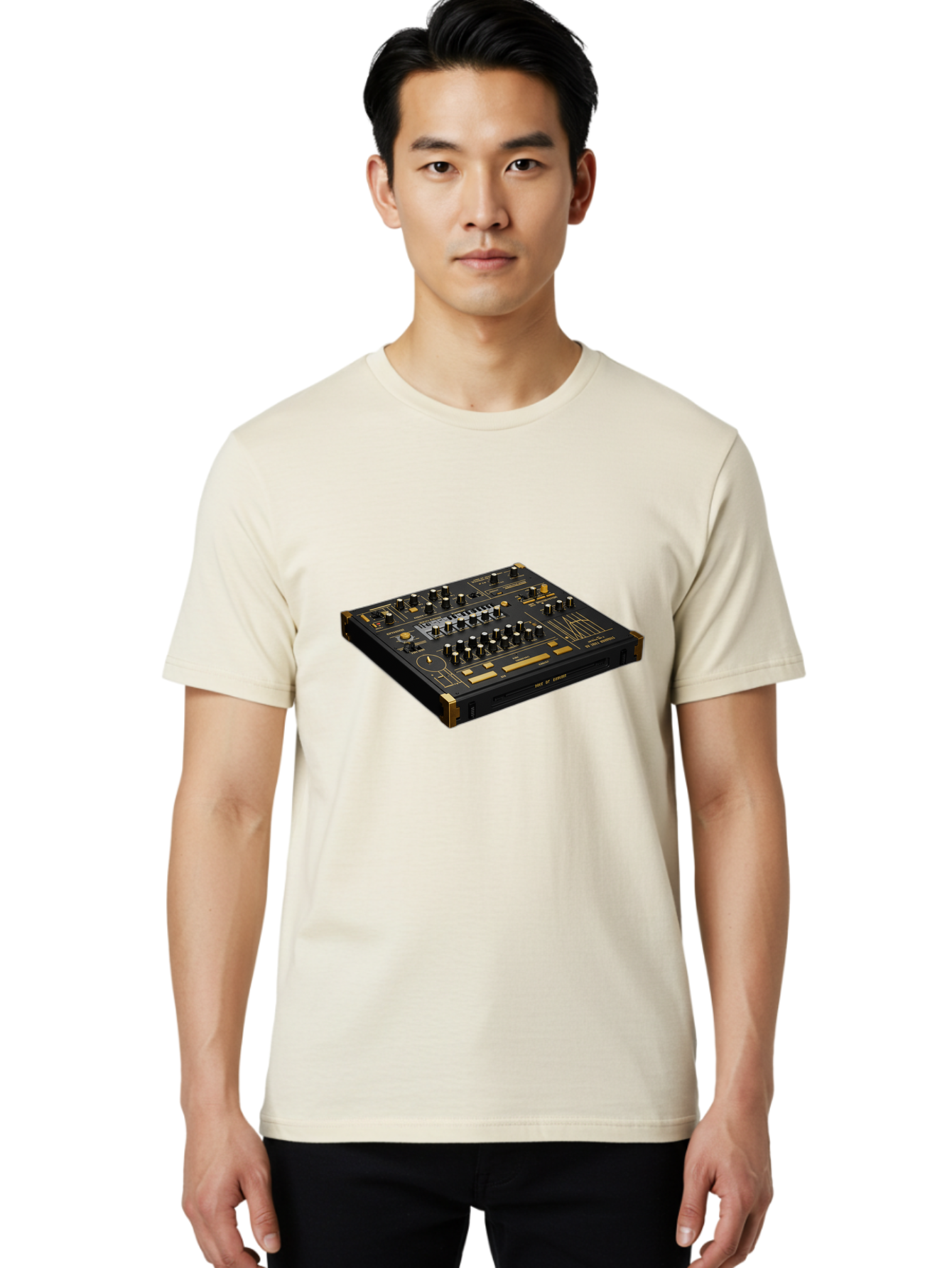 Traktor-Kontrol-S2 Men'S Graphic Tee, 100% Cotton, Comfortable Casual Summer Wear, Machine Washable, Dj Equipment, Sound Mixer, Music Production, Audio Interface, Professional Djing, Electronic Dance Music, Sound Control, Beat Mixing, Bab543 18