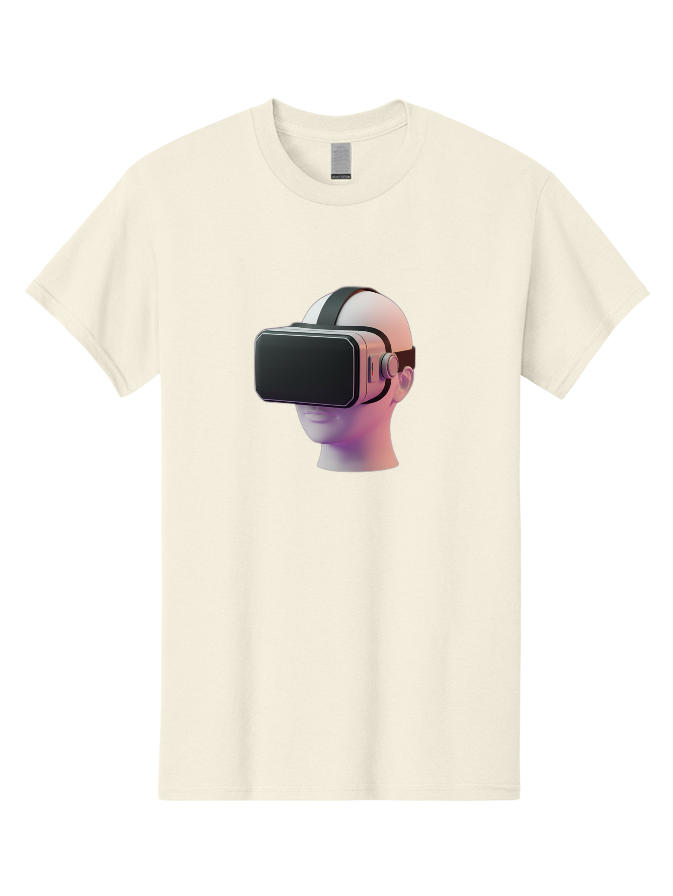 Vr-Headset-Mannequin Men'S Graphic Tee, 100% Cotton, Comfortable Casual Summer Wear, Machine Washable, Virtual Reality Headset, Vr Technology, Futuristic Design, Sleek Black, Modern Gadgets, Gaming, Immersive Experience, Innovative Tech Bab573 13