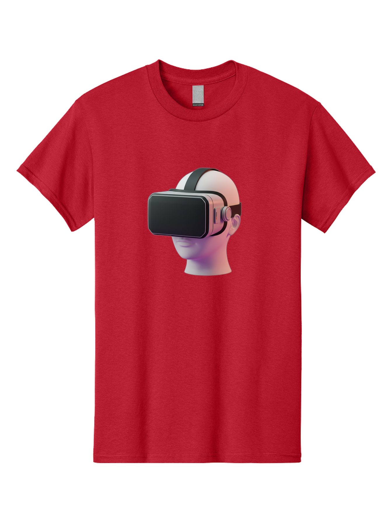 Vr-Headset-Mannequin Men'S Graphic Tee, 100% Cotton, Comfortable Casual Summer Wear, Machine Washable, Virtual Reality Headset, Vr Technology, Futuristic Design, Sleek Black, Modern Gadgets, Gaming, Immersive Experience, Innovative Tech Bab573 11