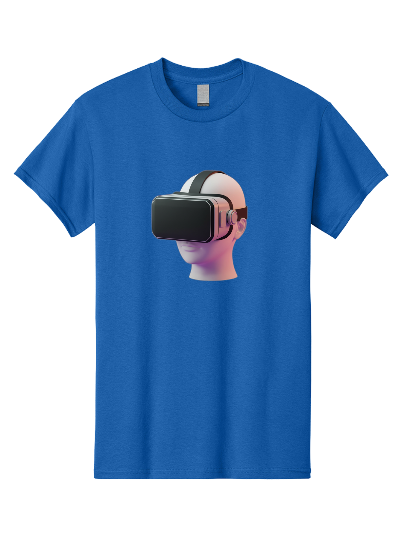 Vr-Headset-Mannequin Men'S Graphic Tee, 100% Cotton, Comfortable Casual Summer Wear, Machine Washable, Virtual Reality Headset, Vr Technology, Futuristic Design, Sleek Black, Modern Gadgets, Gaming, Immersive Experience, Innovative Tech Bab573 15