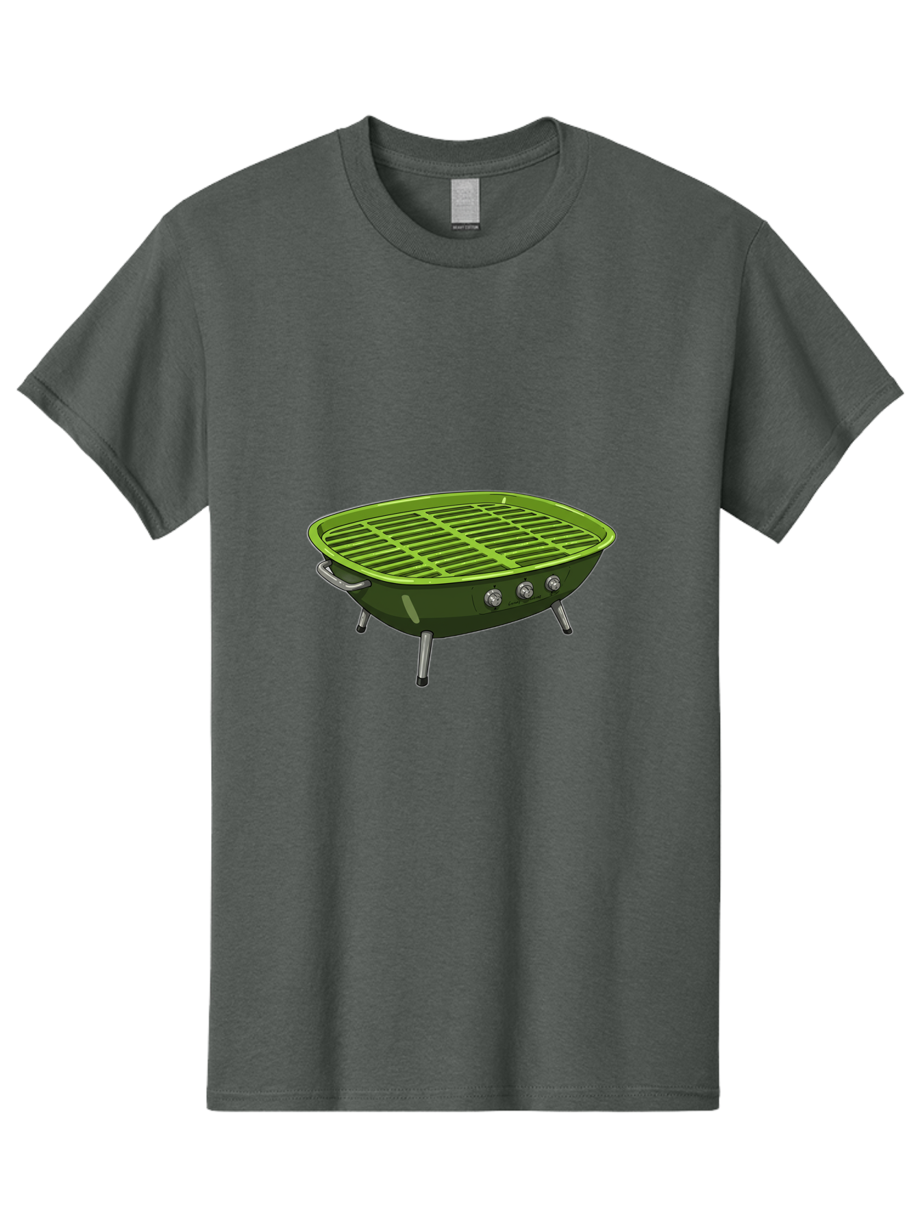 Barbecue-Grill-6 Men'S Graphic Tee, 100% Cotton, Comfortable Casual Summer Wear, Machine Washable, Portable Grill, Barbecue Cooking, Outdoor Cooking, Gas Grill, Silver Legs, Control Knobs, Grill Grate, Outdoor Entertaining Bab660 11