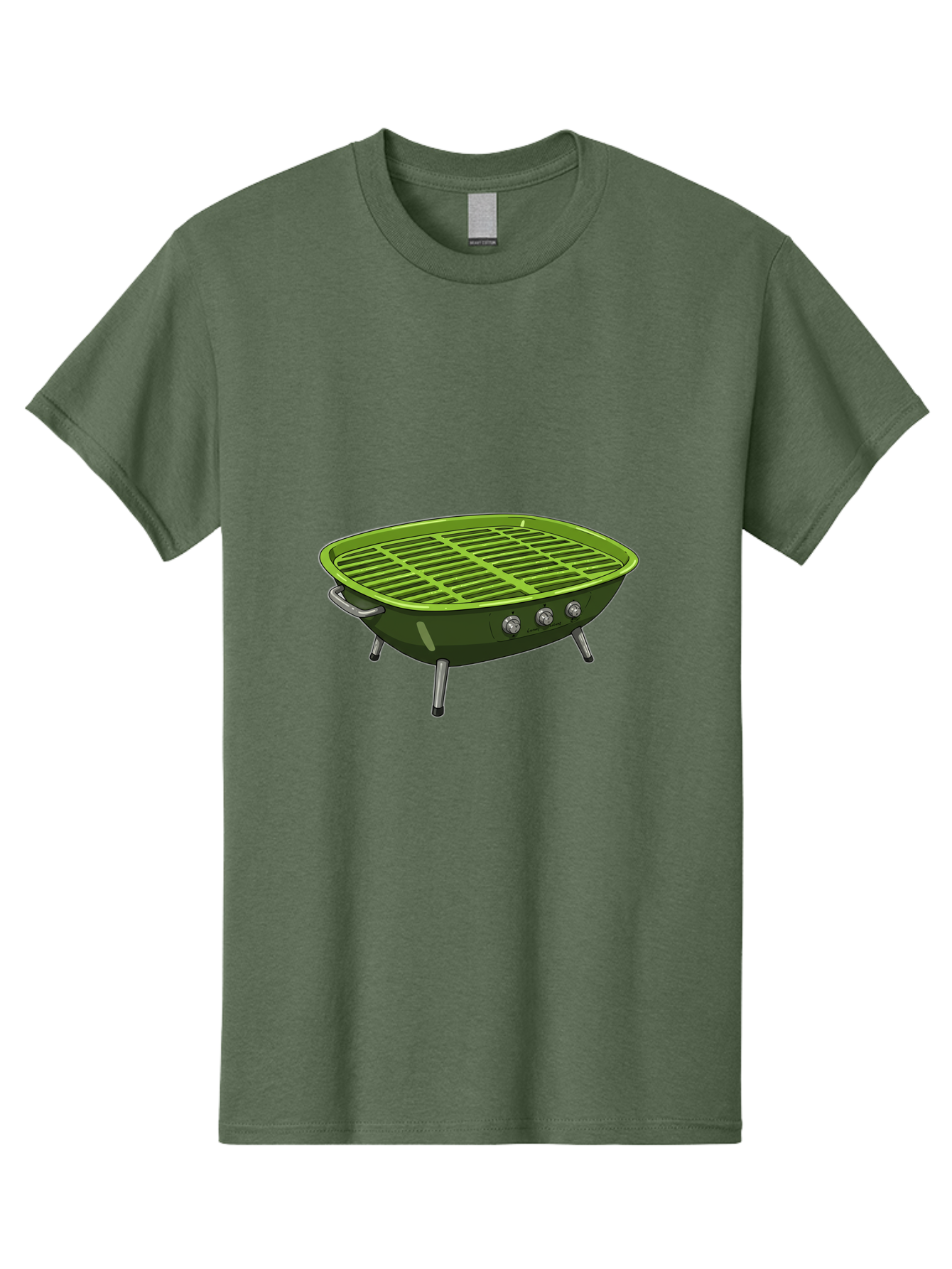 Barbecue-Grill-6 Men'S Graphic Tee, 100% Cotton, Comfortable Casual Summer Wear, Machine Washable, Portable Grill, Barbecue Cooking, Outdoor Cooking, Gas Grill, Silver Legs, Control Knobs, Grill Grate, Outdoor Entertaining Bab660 7