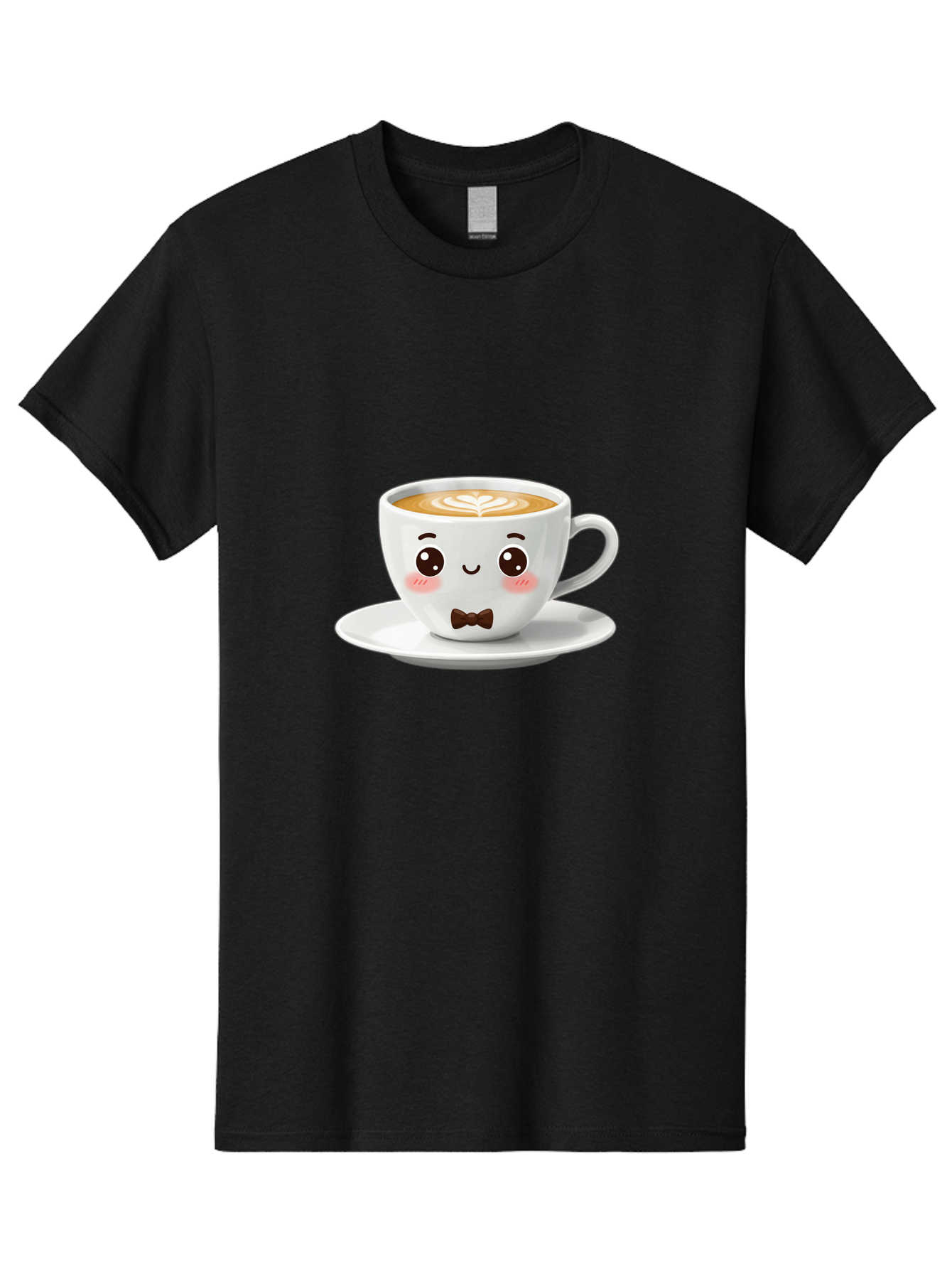 Cup-Of-Coffee-2 Men'S Graphic Tee, 100% Cotton, Comfortable Casual Summer Wear, Machine Washable, Cute Coffee Cup, Cartoon Character, Latte Art, Coffee Lover, Morning Pick-Me-Up, Adorable Design, Coffee Culture, Espresso, Bab834 9