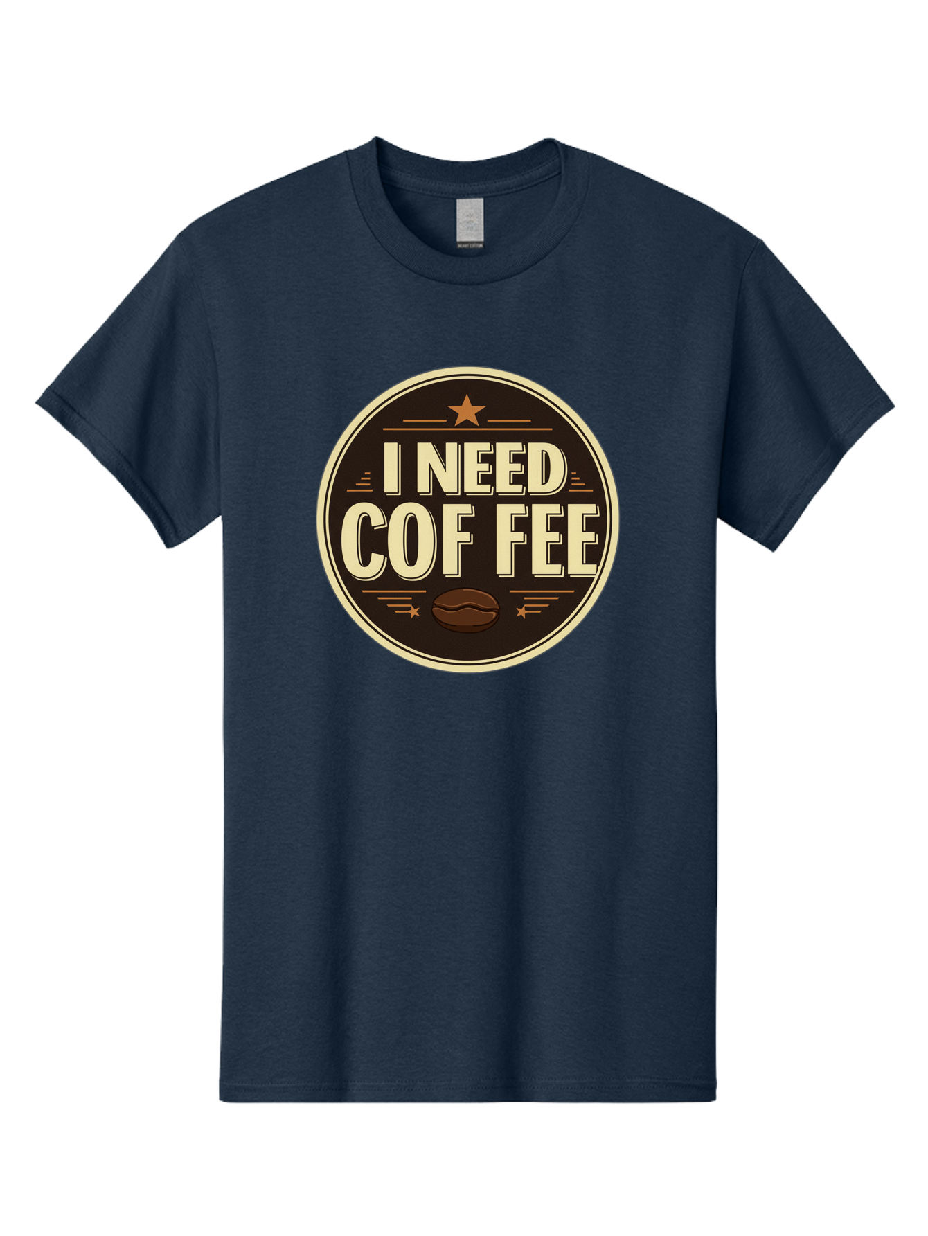 I-Need-Coffee-1 Men'S Graphic Tee, 100% Cotton, Comfortable Casual Summer Wear, Machine Washable, Coffee Lover, Coffee Break, Coffee Addiction, Coffee Quote, Coffee Humor, Coffee Needed, Coffee Craving Bac058 9
