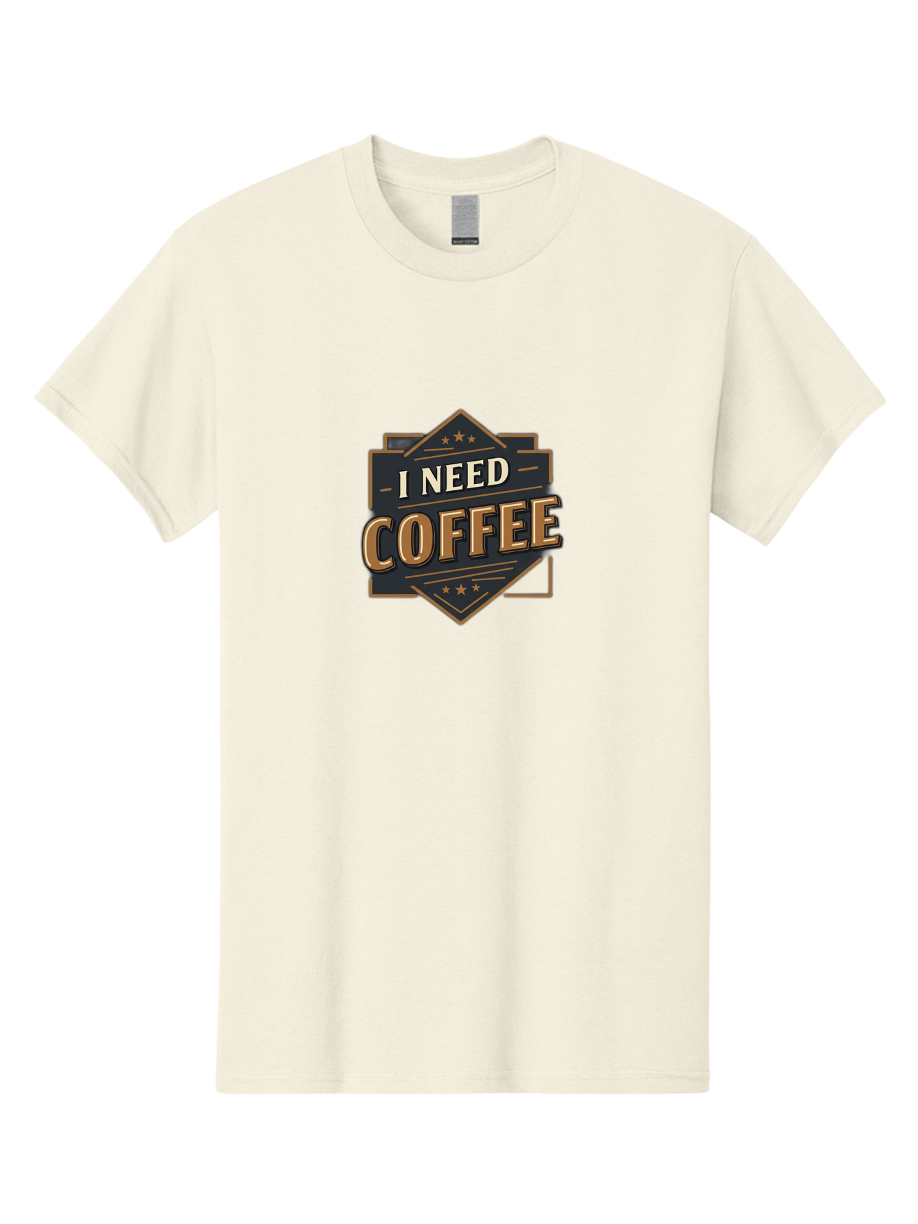 I-Need-Coffee-2 Men'S Graphic Tee, 100% Cotton, Comfortable Casual Summer Wear, Machine Washable, Coffee Lover, Morning Motivation, Caffeine Addict, Coffee Breaks, Energizing Drinks, Coffee Culture Bac066 6