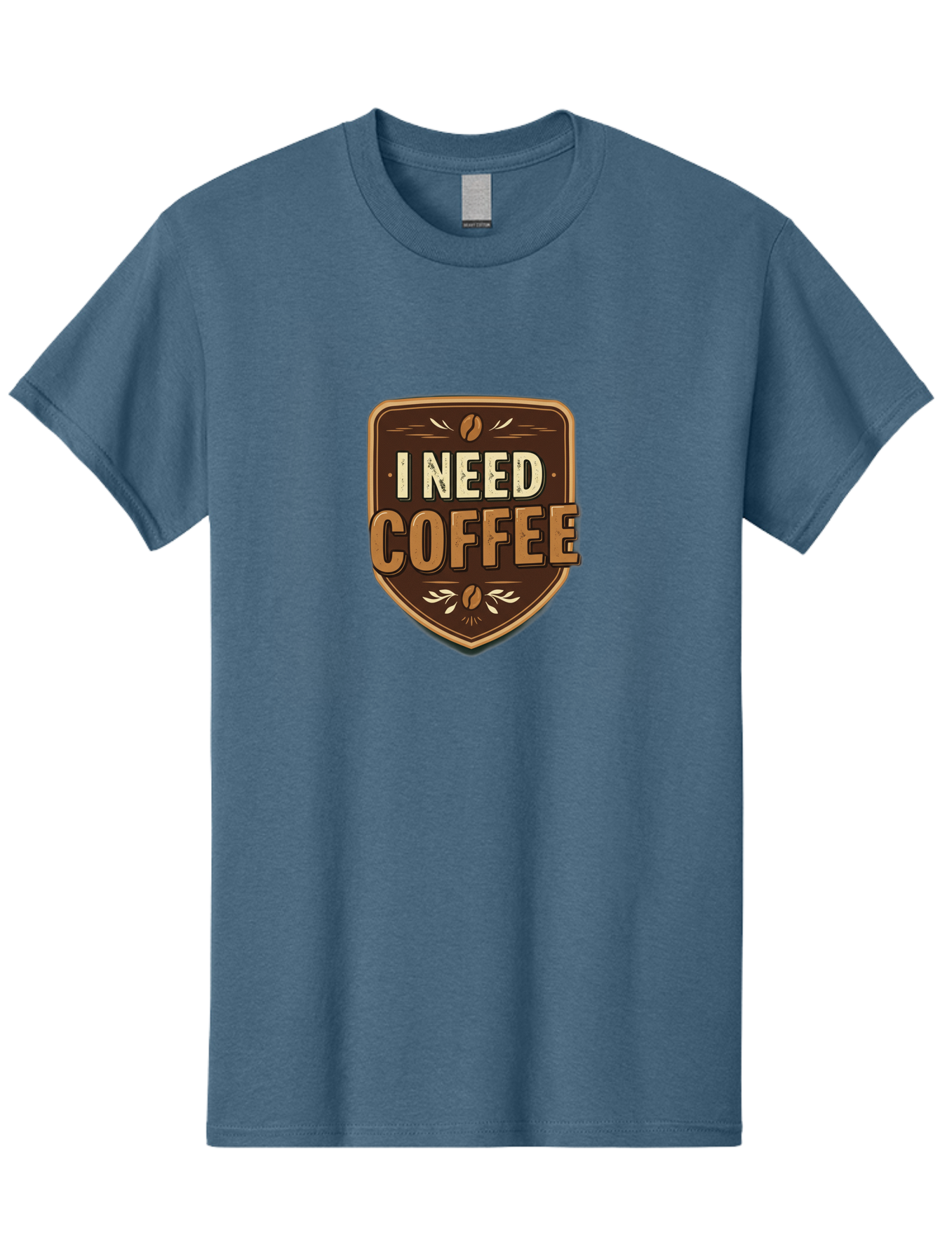 I-Need-Coffee-3 Men'S Graphic Tee, 100% Cotton, Comfortable Casual Summer Wear, Machine Washable, Coffee Lover, Coffee Break, Coffee Addiction, Coffee Quote, Caffeine Fix, Coffee Humor, Funny Coffee, Coffee Meme Bac067 6