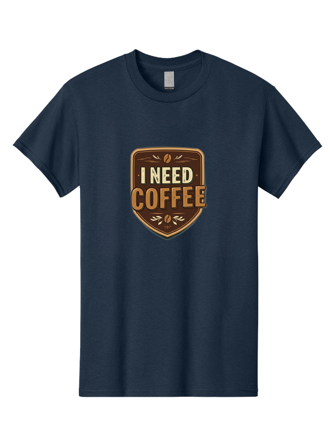I-Need-Coffee-3 Men'S Graphic Tee, 100% Cotton, Comfortable Casual Summer Wear, Machine Washable, Coffee Lover, Coffee Break, Coffee Addiction, Coffee Quote, Caffeine Fix, Coffee Humor, Funny Coffee, Coffee Meme Bac067 13