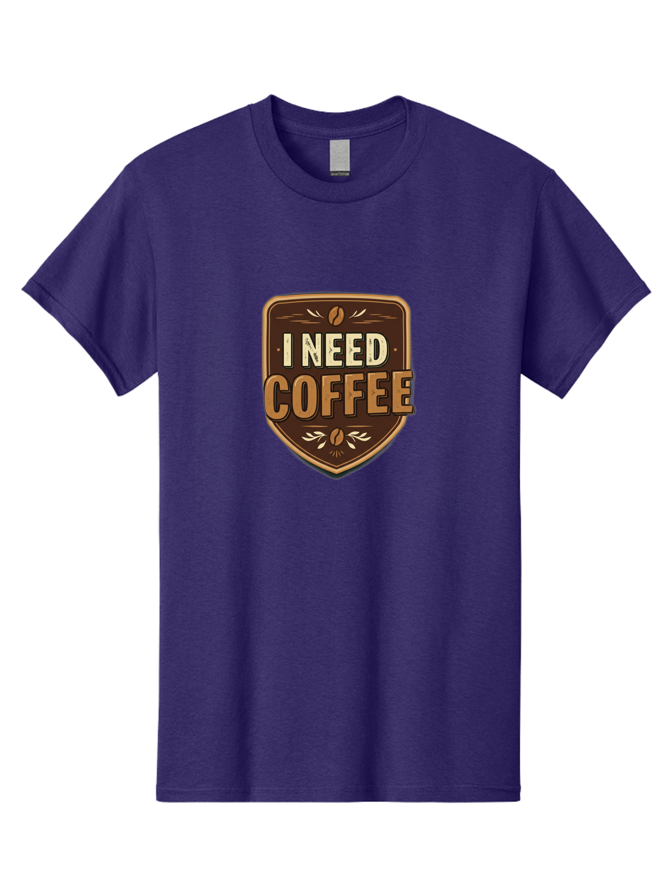 I-Need-Coffee-3 Men'S Graphic Tee, 100% Cotton, Comfortable Casual Summer Wear, Machine Washable, Coffee Lover, Coffee Break, Coffee Addiction, Coffee Quote, Caffeine Fix, Coffee Humor, Funny Coffee, Coffee Meme Bac067 11