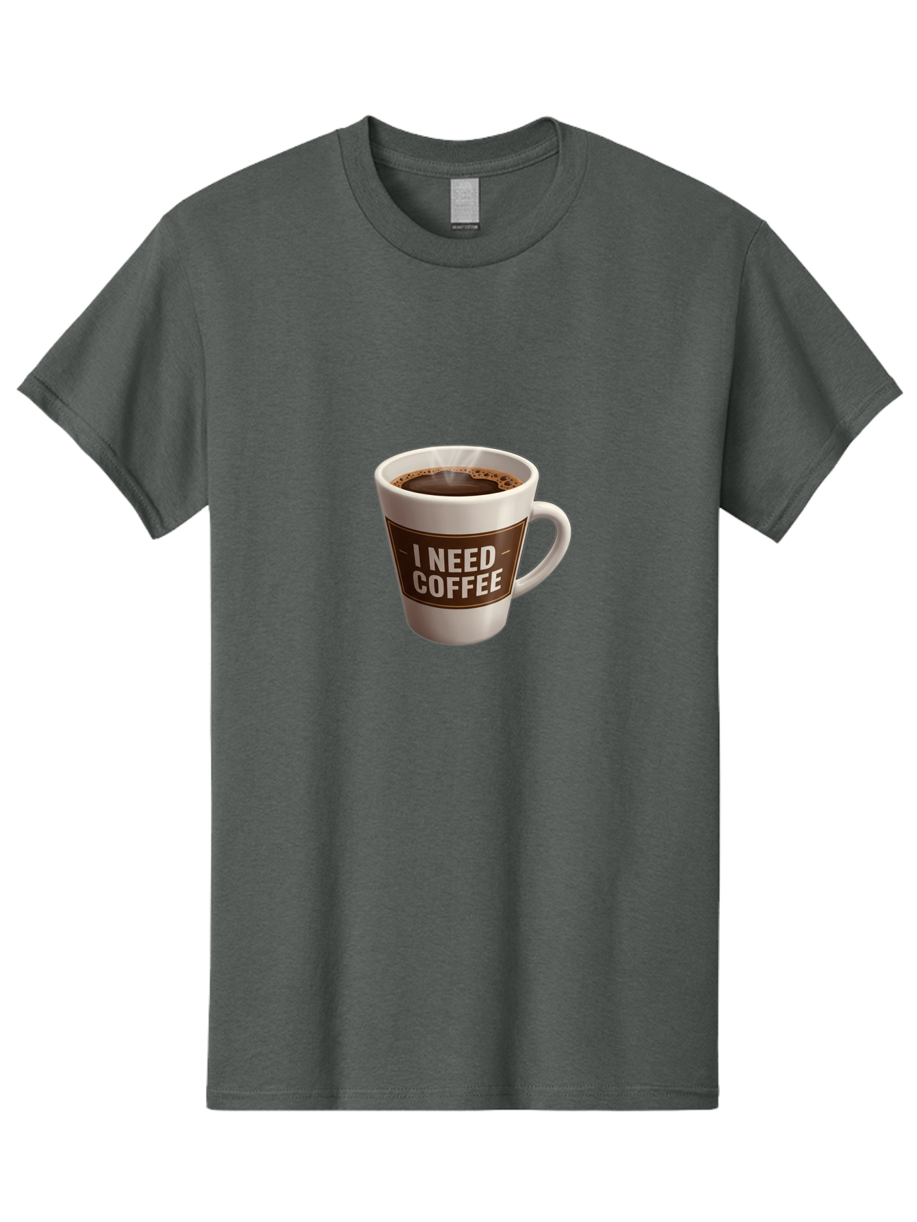 I-Need-Coffee-8 Men'S Graphic Tee, 100% Cotton, Comfortable Casual Summer Wear, Machine Washable, Coffee Mug, Coffee Lover, Caffeine Fix, Morning Motivation, Daily Grind, Coffee Break, Coffee Addiction, Coffee Culture Bac072 12