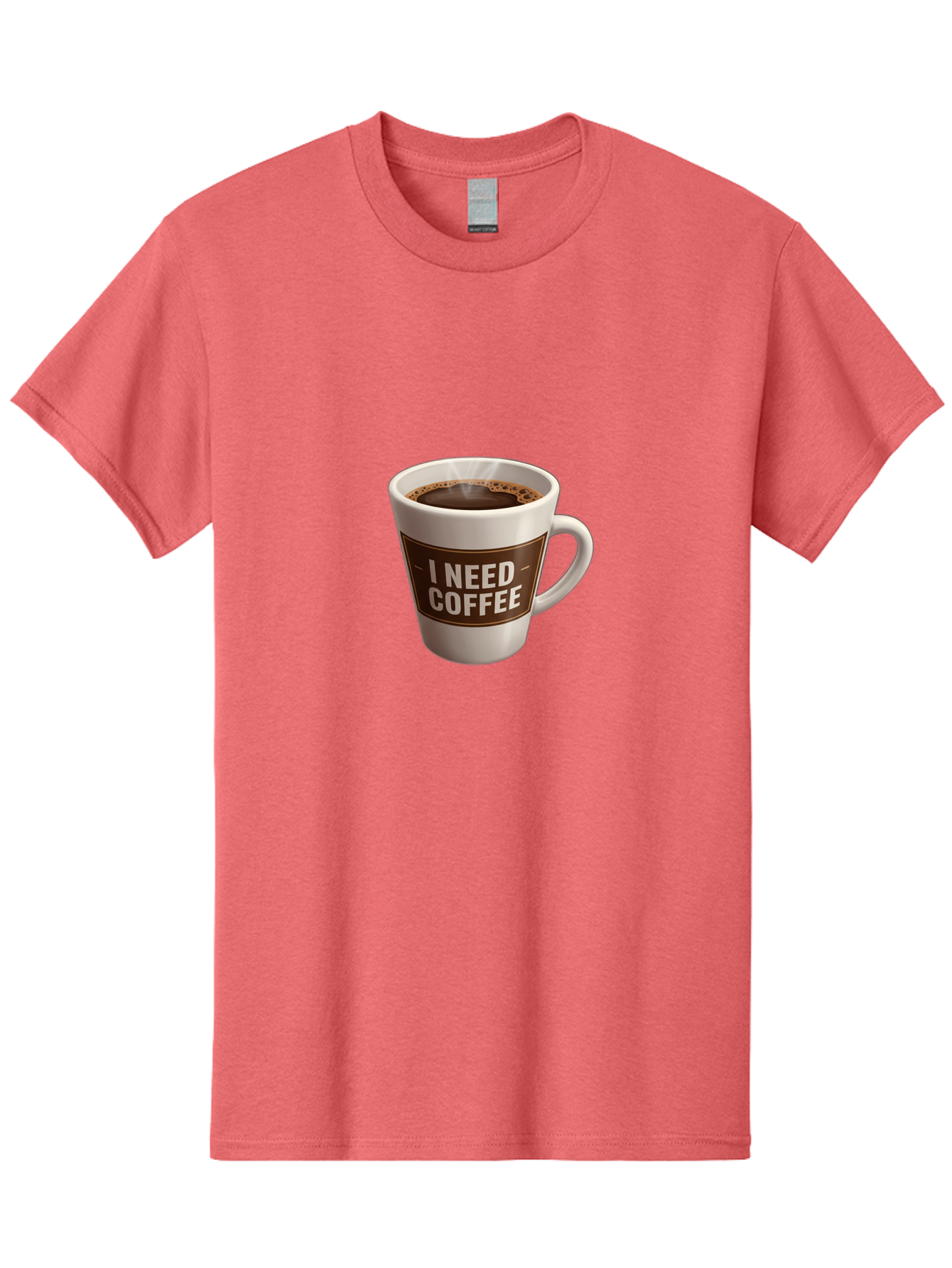 I-Need-Coffee-8 Men'S Graphic Tee, 100% Cotton, Comfortable Casual Summer Wear, Machine Washable, Coffee Mug, Coffee Lover, Caffeine Fix, Morning Motivation, Daily Grind, Coffee Break, Coffee Addiction, Coffee Culture Bac072 13