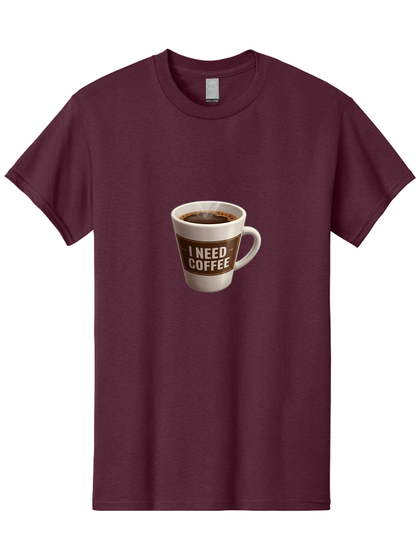 I-Need-Coffee-8 Men'S Graphic Tee, 100% Cotton, Comfortable Casual Summer Wear, Machine Washable, Coffee Mug, Coffee Lover, Caffeine Fix, Morning Motivation, Daily Grind, Coffee Break, Coffee Addiction, Coffee Culture Bac072 8