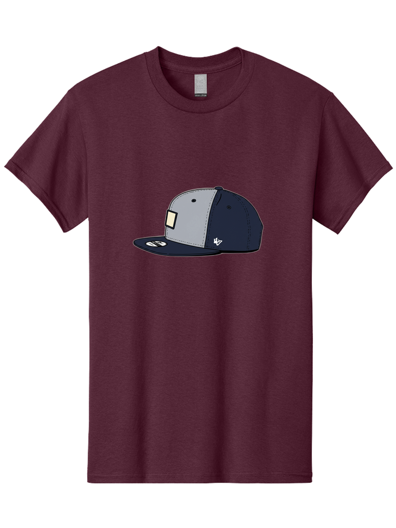 47-Snapback-Hat Men'S Graphic Tee, 100% Cotton, Comfortable Casual Summer Wear, Machine Washable, Baseball Cap, Snapback Hat, 47 Brand Clothing, Streetwear Fashion, Casual Style, Navy Blue Cap, Grey And Navy Color Combination, White Logo, Bac577 10