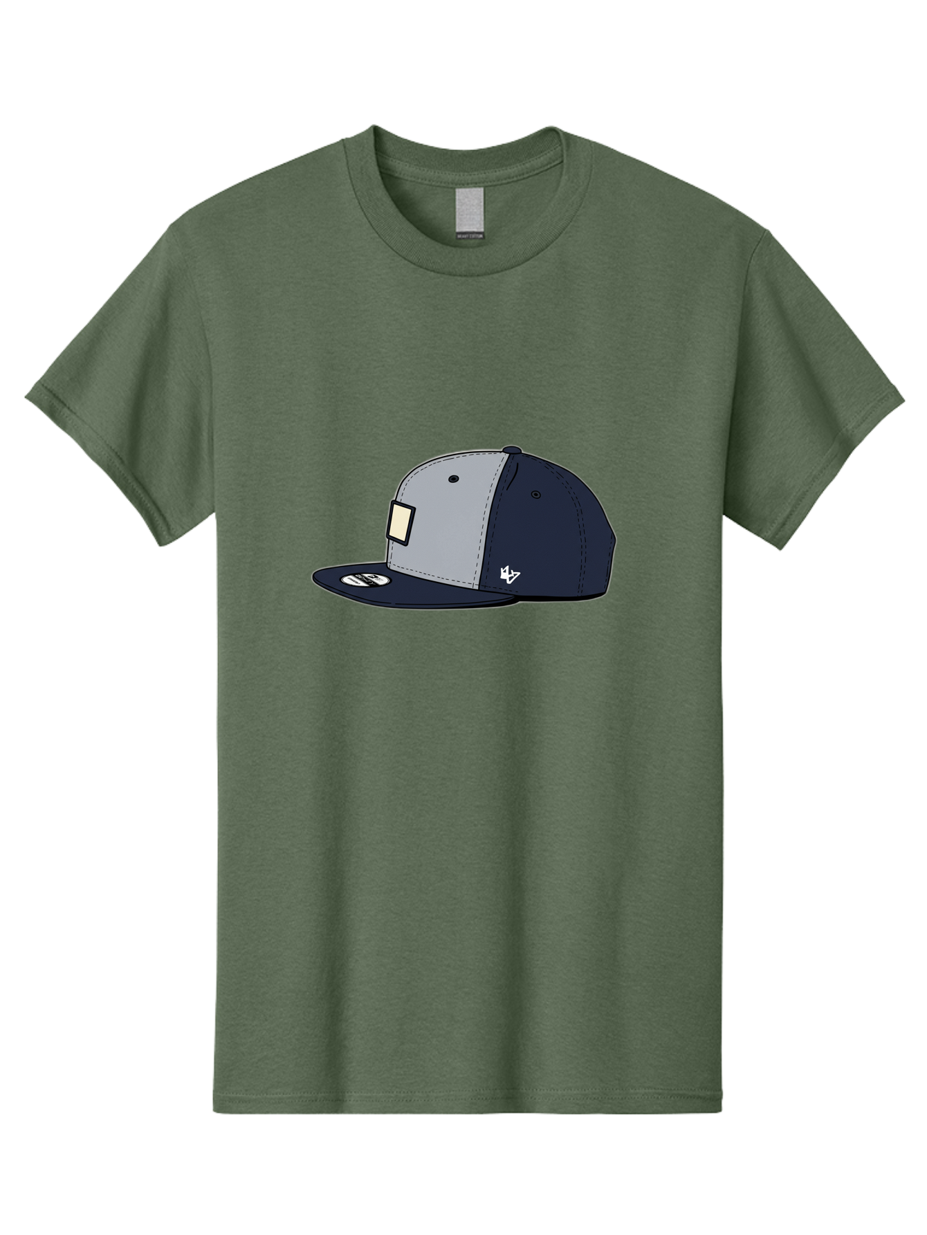47-Snapback-Hat Men'S Graphic Tee, 100% Cotton, Comfortable Casual Summer Wear, Machine Washable, Baseball Cap, Snapback Hat, 47 Brand Clothing, Streetwear Fashion, Casual Style, Navy Blue Cap, Grey And Navy Color Combination, White Logo, Bac577 5