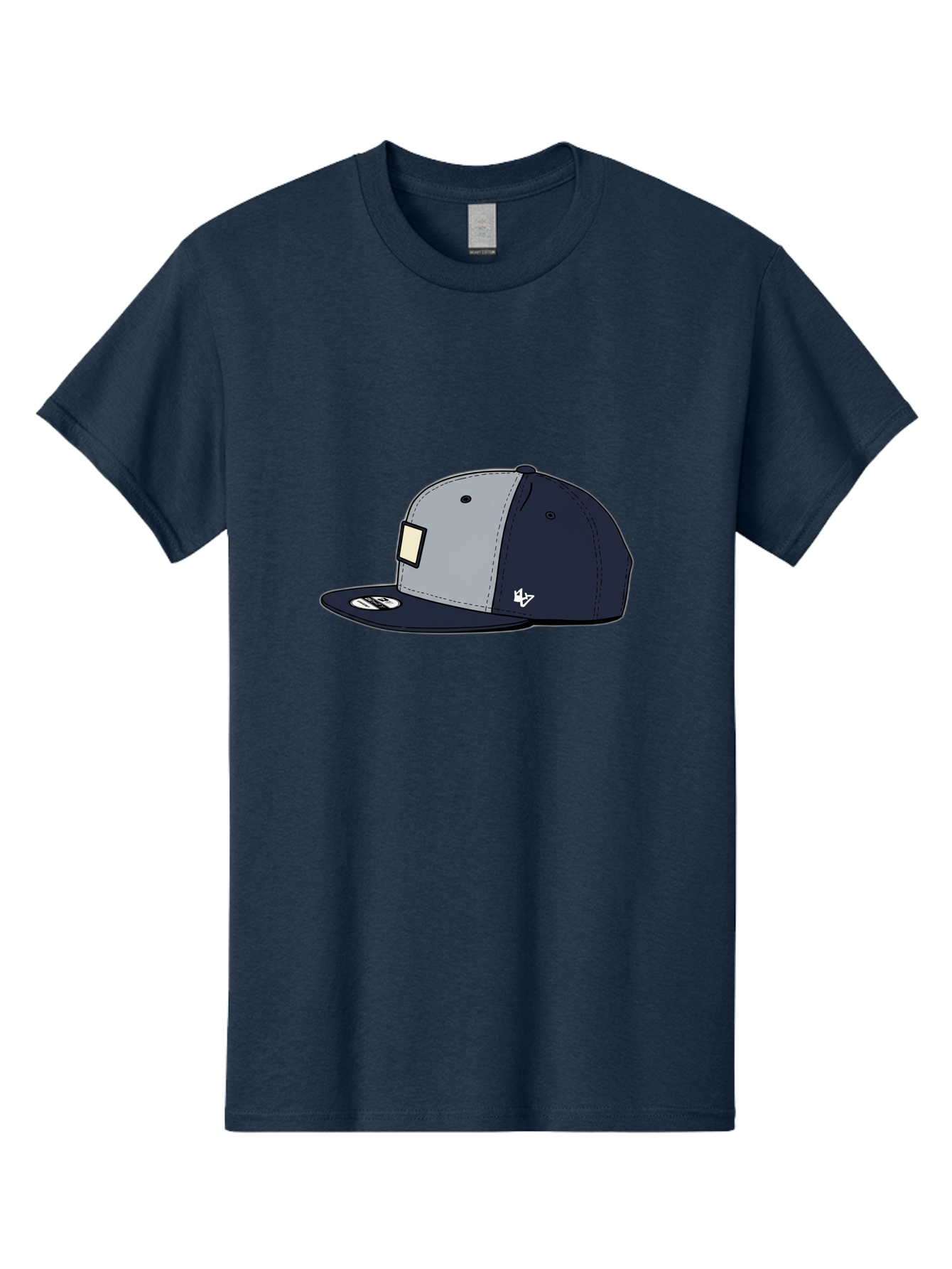 47-Snapback-Hat Men'S Graphic Tee, 100% Cotton, Comfortable Casual Summer Wear, Machine Washable, Baseball Cap, Snapback Hat, 47 Brand Clothing, Streetwear Fashion, Casual Style, Navy Blue Cap, Grey And Navy Color Combination, White Logo, Bac577 7