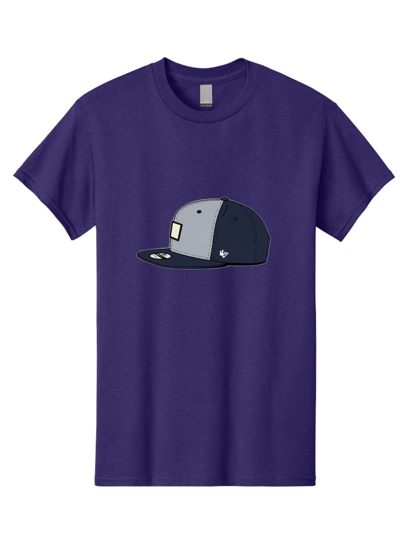 47-Snapback-Hat Men'S Graphic Tee, 100% Cotton, Comfortable Casual Summer Wear, Machine Washable, Baseball Cap, Snapback Hat, 47 Brand Clothing, Streetwear Fashion, Casual Style, Navy Blue Cap, Grey And Navy Color Combination, White Logo, Bac577 12