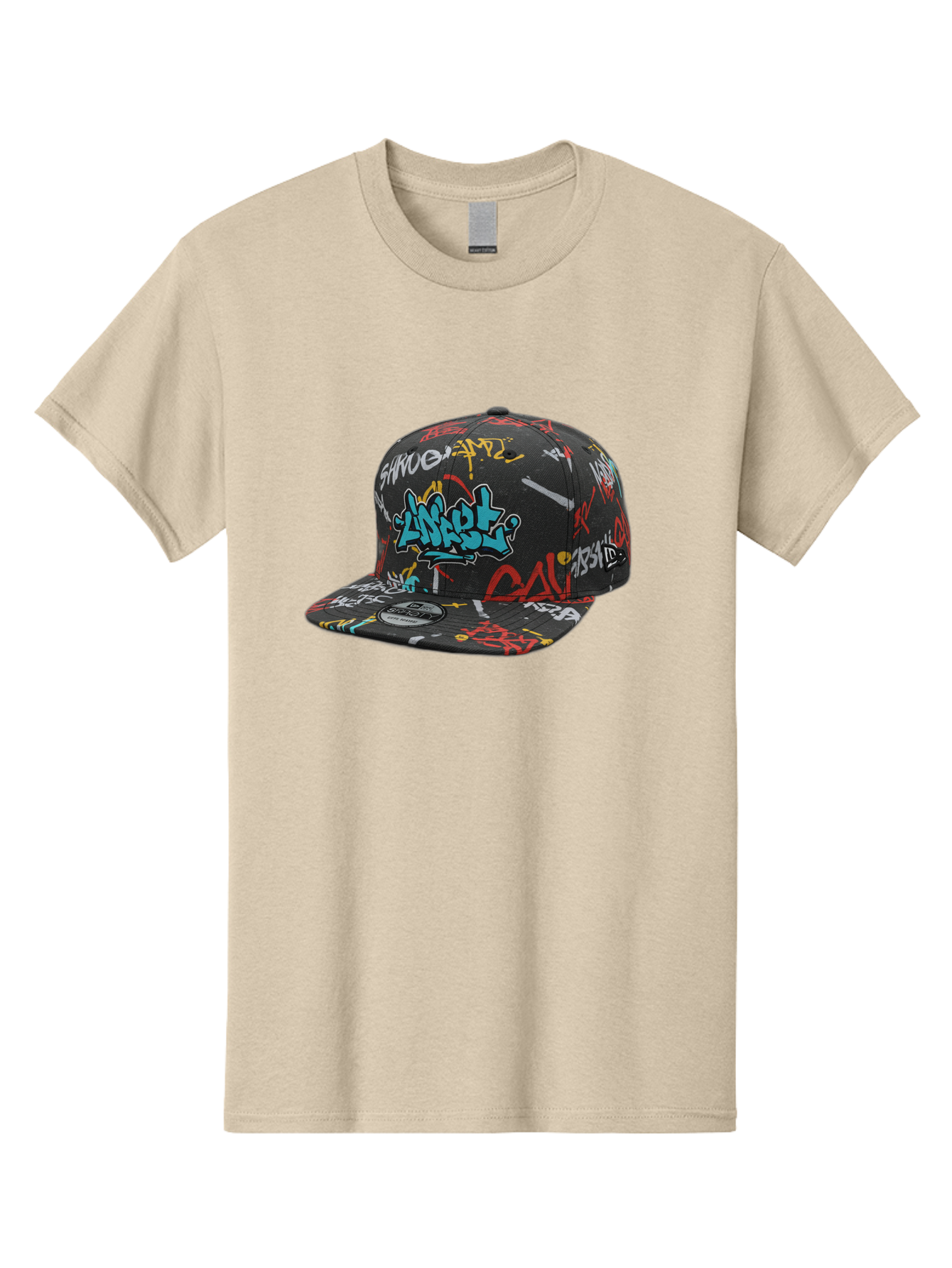 Anarchy-Baseball-Cap Men'S Graphic Tee, 100% Cotton, Comfortable Casual Summer Wear, Machine Washable, Graffiti Art, Streetwear Fashion, Custom Hats, Urban Style, Colorful Designs, Casual Wear, Hip Hop Culture, Snapback Cap, Street Art, Bac585 3