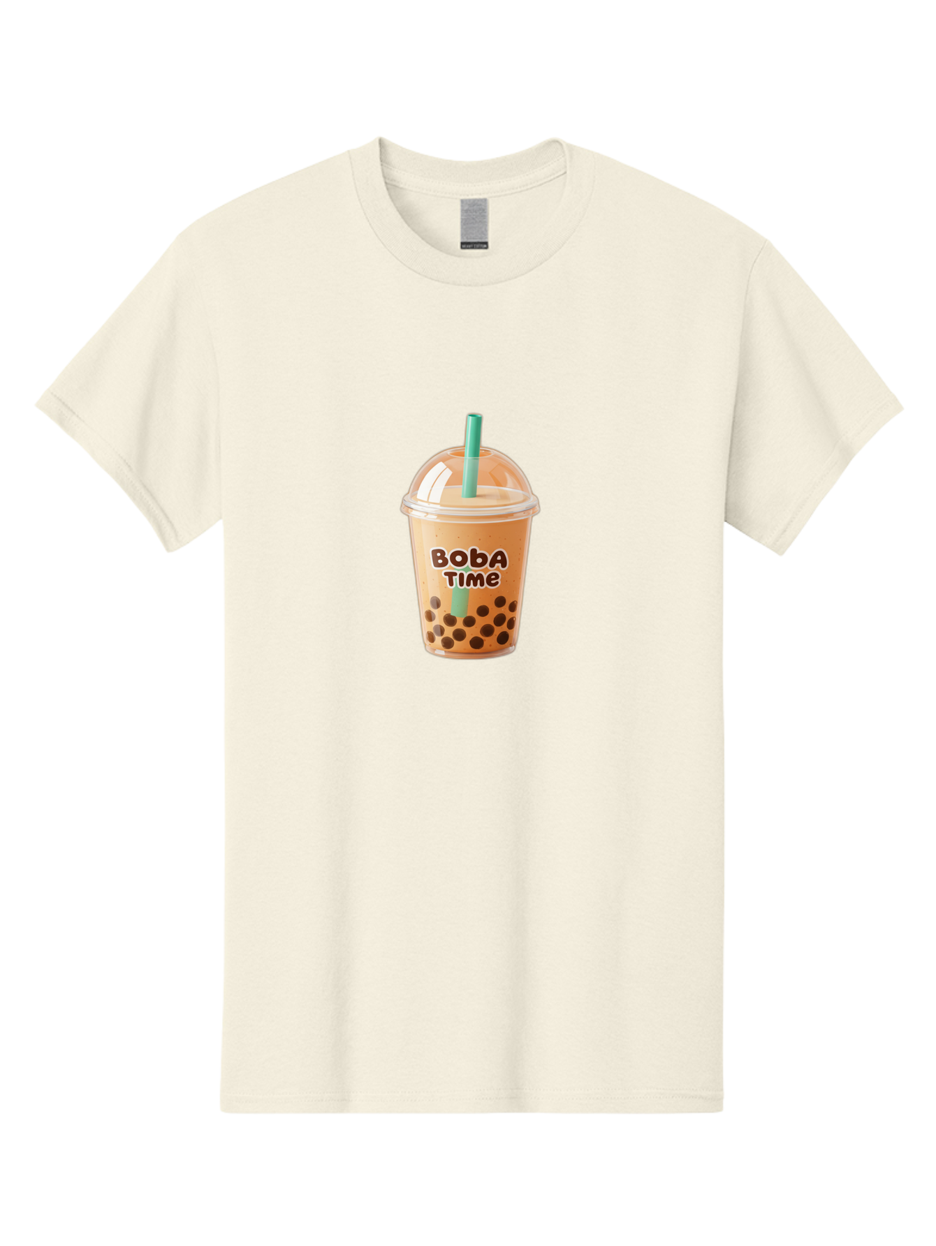 Boba-Time Men'S Graphic Tee, 100% Cotton, Comfortable Casual Summer Wear, Machine Washable, Boba Tea, Bubble Tea, Milk Tea, Tapioca Pearls, Tea Drink, Boba Time, Tea Culture, Milk Tea Lover, Boba Drink, Tea Time, Bubble Tea Lover Bac674 4