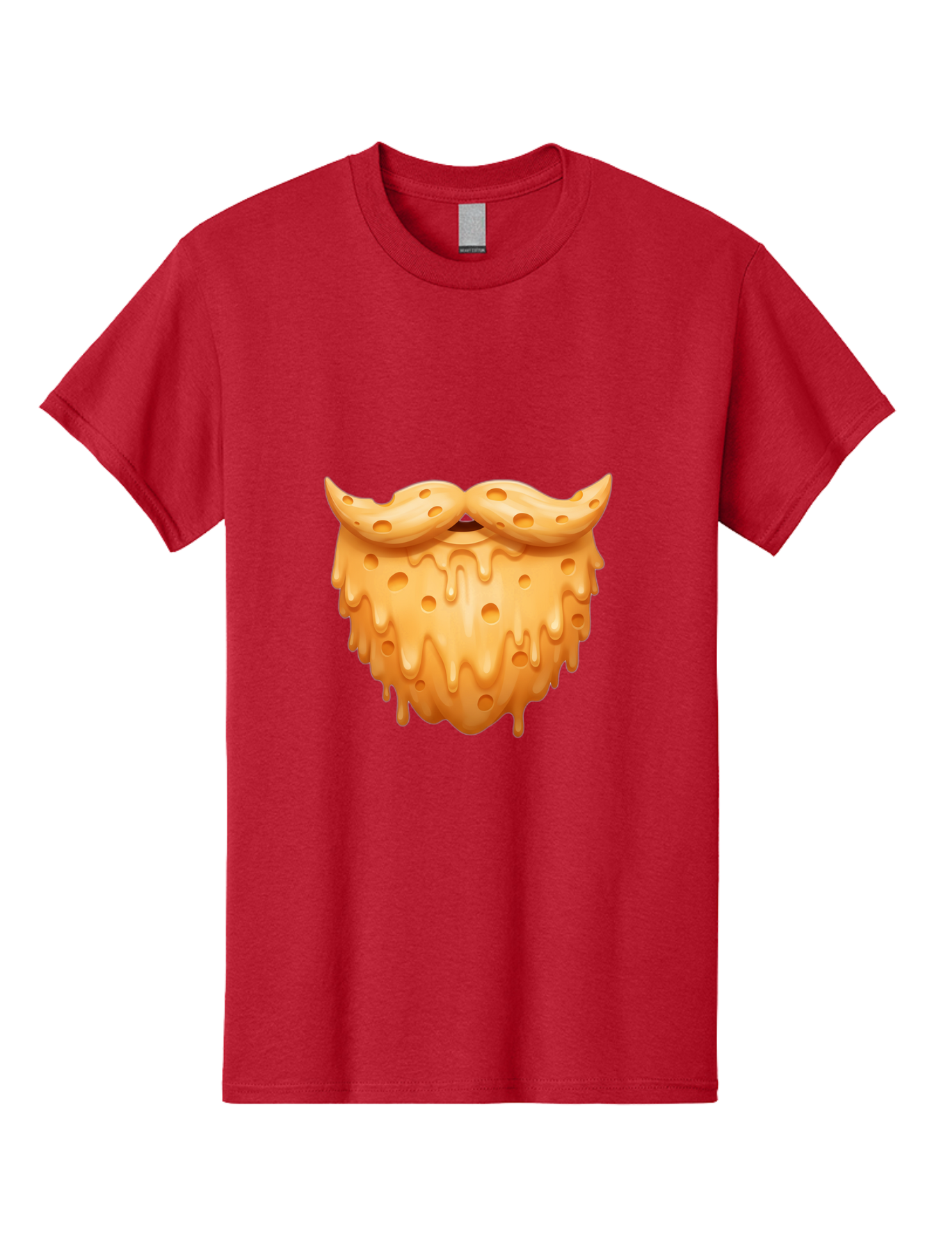 Croissant-With-Mustache Men'S Graphic Tee, 100% Cotton, Comfortable Casual Summer Wear, Machine Washable, Doughnut With Mustache, Sweet Treats, Baked Goods, Quirky Humor, Funny Faces, Dessert Lovers, Creative Food Art, Playful Graphics Bac936 10