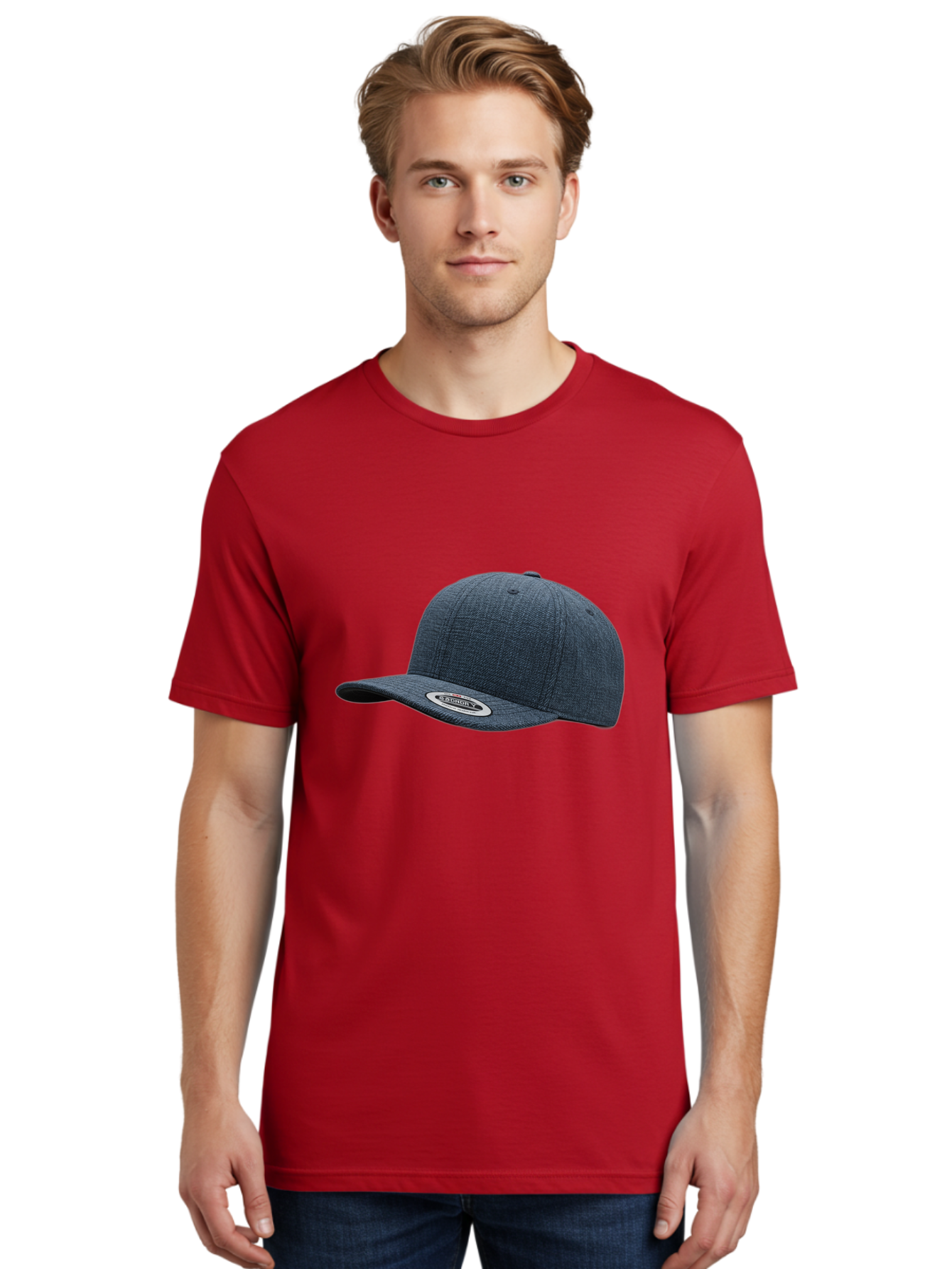Flexfit-Cap Men'S Graphic Tee, 100% Cotton, Comfortable Casual Summer Wear, Machine Washable, Flexfit Baseball Cap, Dark Blue Cap, Snapback Hat, Flexfit Logo, Stylish Headwear, Casual Fashion, Sports Cap, Flexfit Branding, Hat With Logo Bad102 16
