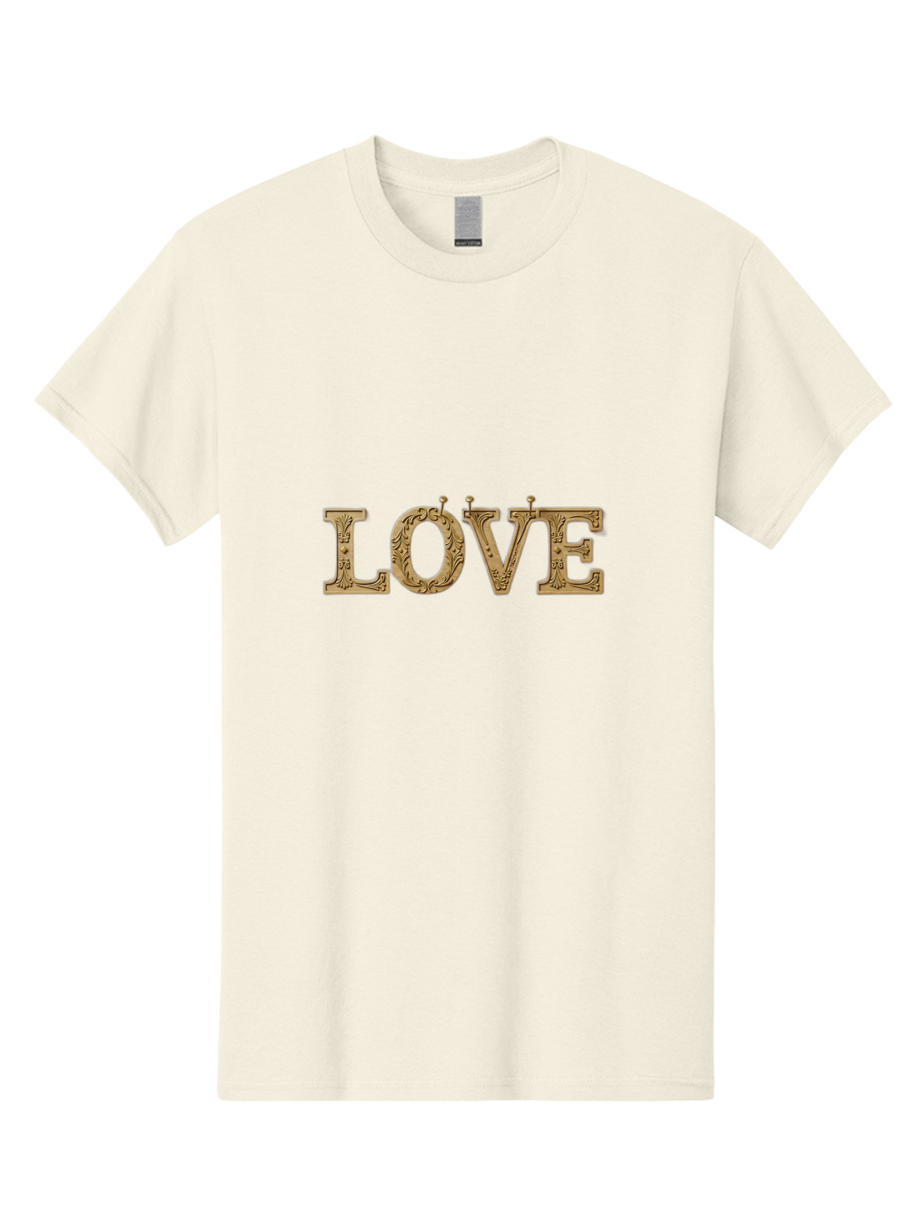 Love Men'S Graphic Tee, 100% Cotton, Comfortable Casual Summer Wear, Machine Washable, Typographic Love, Wooden Letters, Floral Patterns, Decorative Font, Vintage Love, Ornate Design, Romantic Typography, Love Lettering, Decorative Text Bad283 8