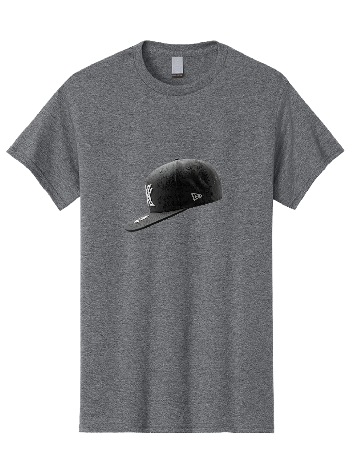 New-York-Yankees-Baseball-Cap Men'S Graphic Tee, 100% Cotton, Comfortable Casual Summer Wear, Machine Washable, New York Yankees Baseball Cap, Black Cap With White Logo, New Era Cap, Baseball Hat, Sports Fashion, Ny Logo, Mlb Merchandise, Bad372 10