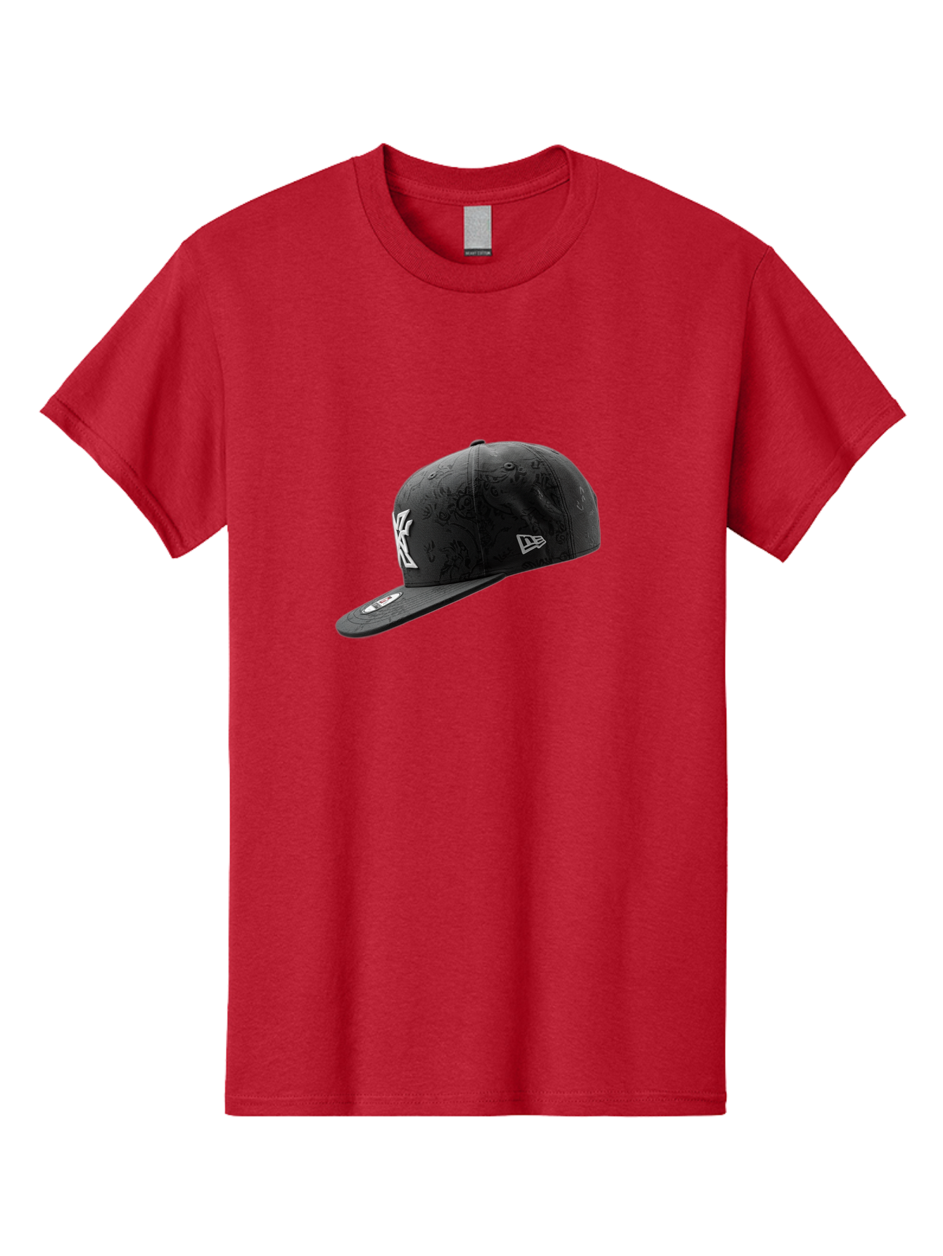 New-York-Yankees-Baseball-Cap Men'S Graphic Tee, 100% Cotton, Comfortable Casual Summer Wear, Machine Washable, New York Yankees Baseball Cap, Black Cap With White Logo, New Era Cap, Baseball Hat, Sports Fashion, Ny Logo, Mlb Merchandise, Bad372 3