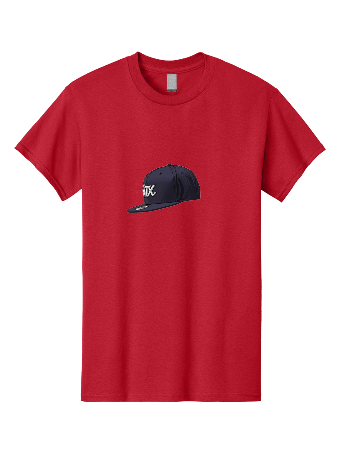 Ntx-Baseball-Cap Men'S Graphic Tee, 100% Cotton, Comfortable Casual Summer Wear, Machine Washable, Ntx Logo, Baseball Cap, Navy Blue Cap, White Logo, Sports Apparel, Streetwear Fashion, Casual Wear, Hat With Logo Bad377 14