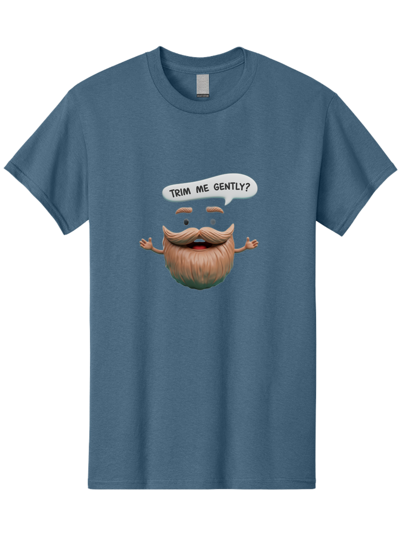 Onion-With-Mustache Men'S Graphic Tee, 100% Cotton, Comfortable Casual Summer Wear, Machine Washable, Onion With A Face, Humorous Illustration, Cartoon Character, Funny Vegetable, Whimsical Design, Quirky Art, Beard And Mustache, Bad383 8